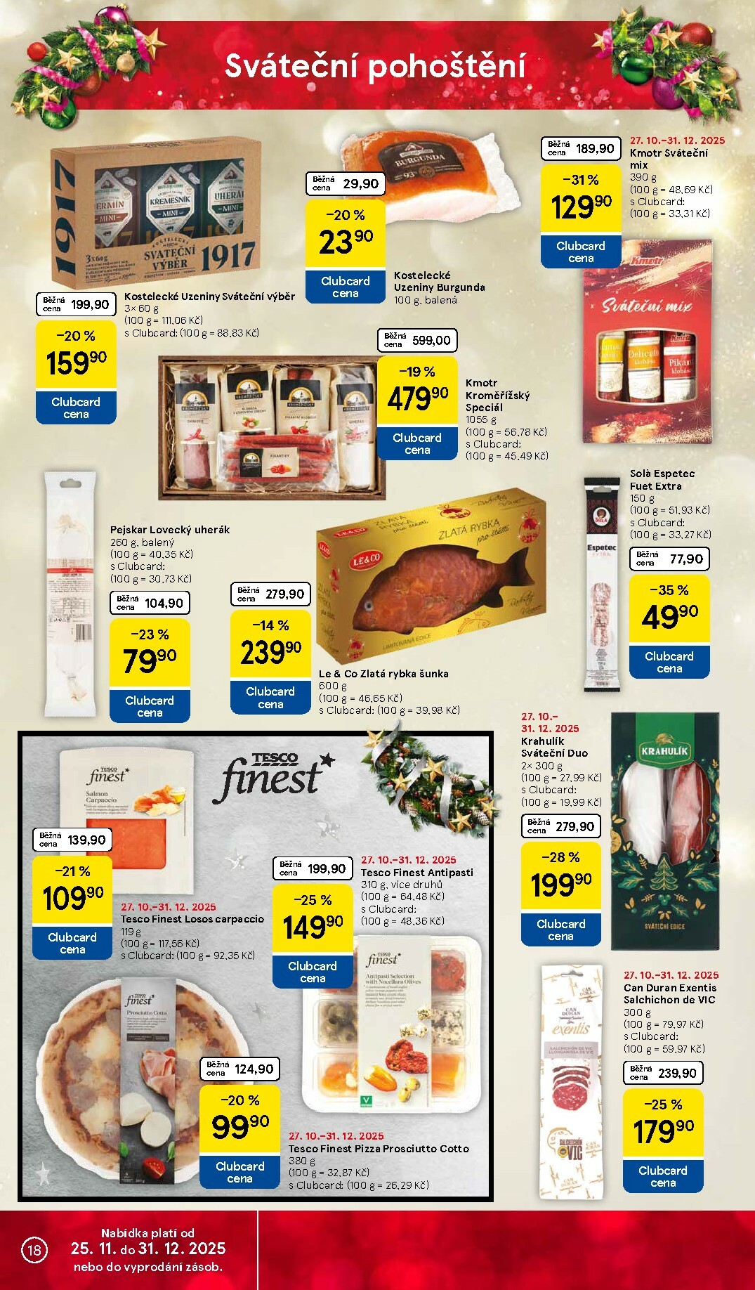 tesco - Aktuální leták Tesco od 10.12. do 16.12. - page: 18