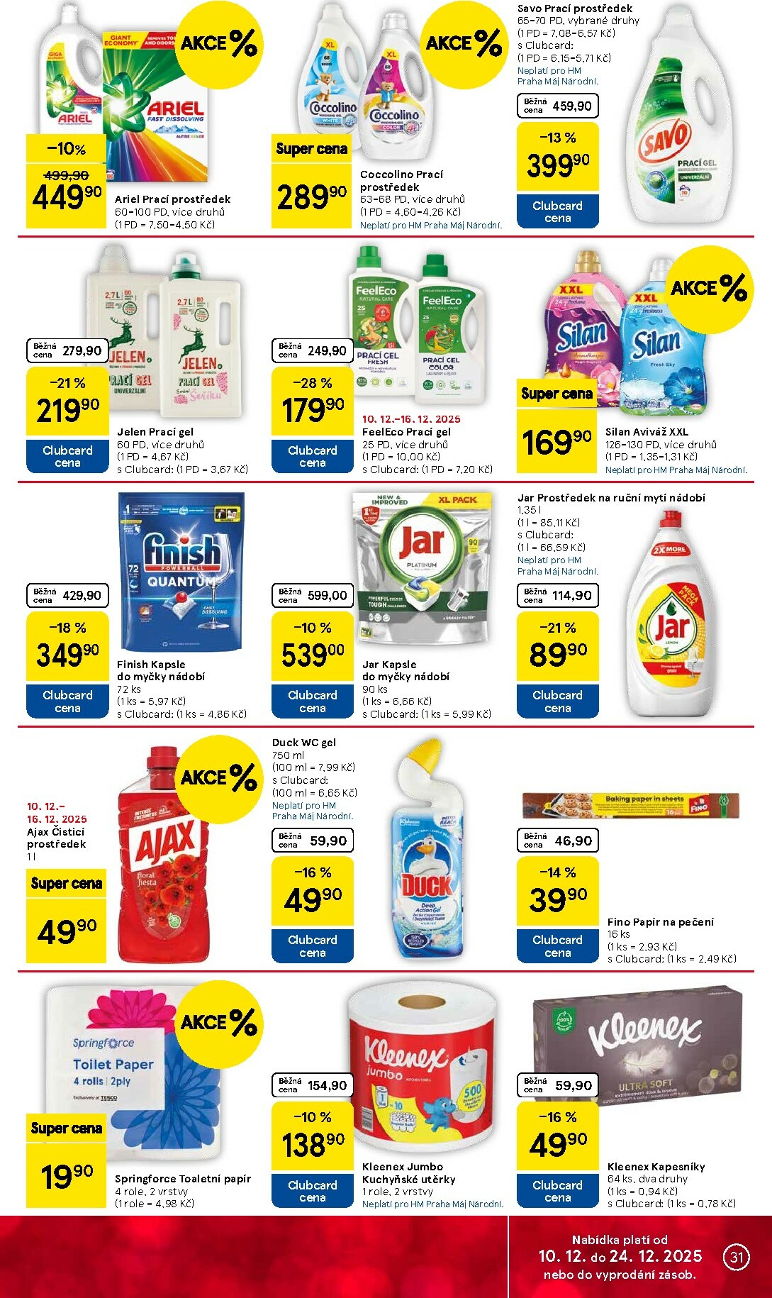 tesco - Aktuální leták Tesco od 10.12. do 16.12. - page: 31