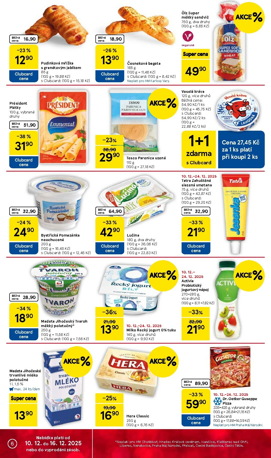 tesco - Aktuální leták Tesco od 10.12. do 16.12. - page: 6
