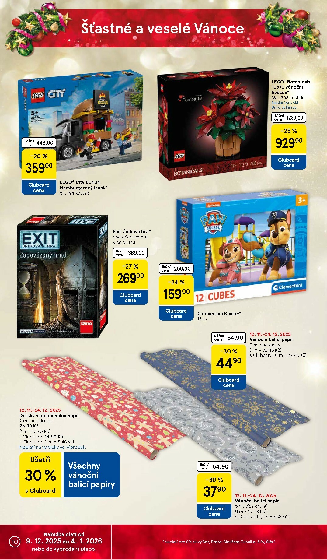 tesco - Aktuální leták Tesco supermarket od 17.12. do 24.12. - page: 10