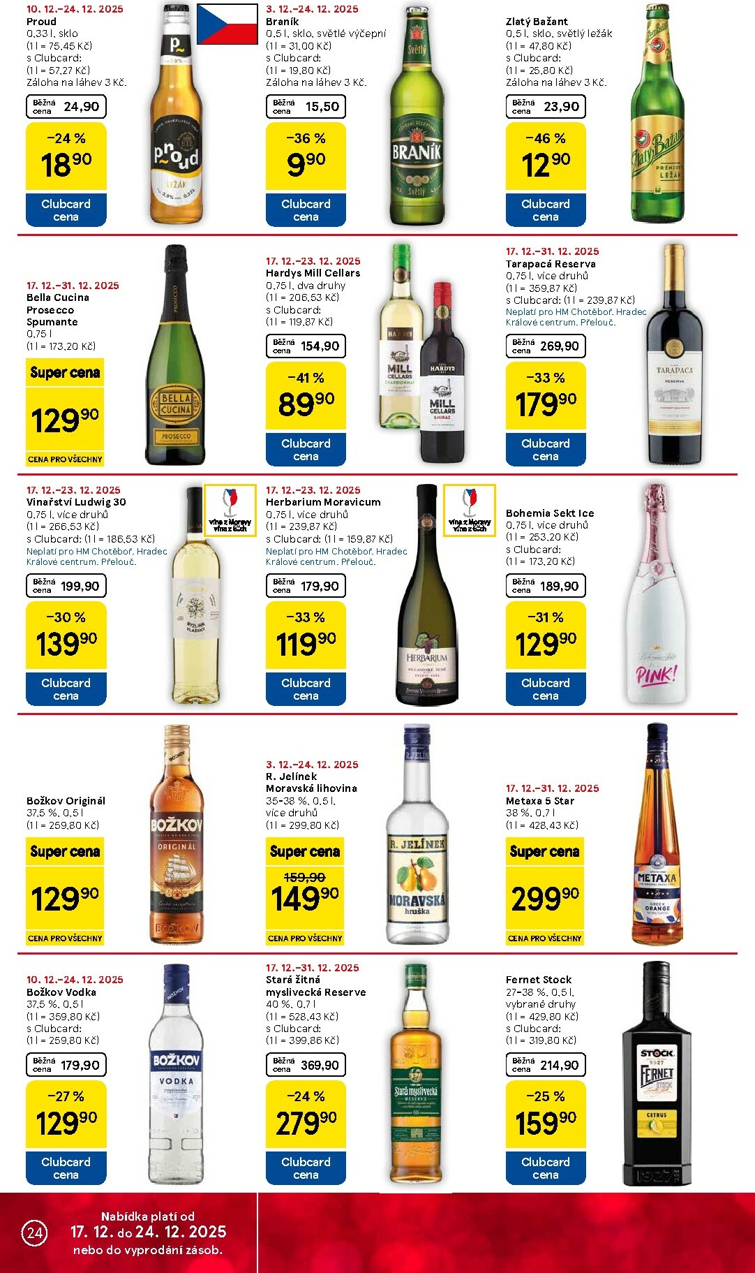 tesco - Aktuální leták Tesco od 17.12. do 24.12. - page: 24