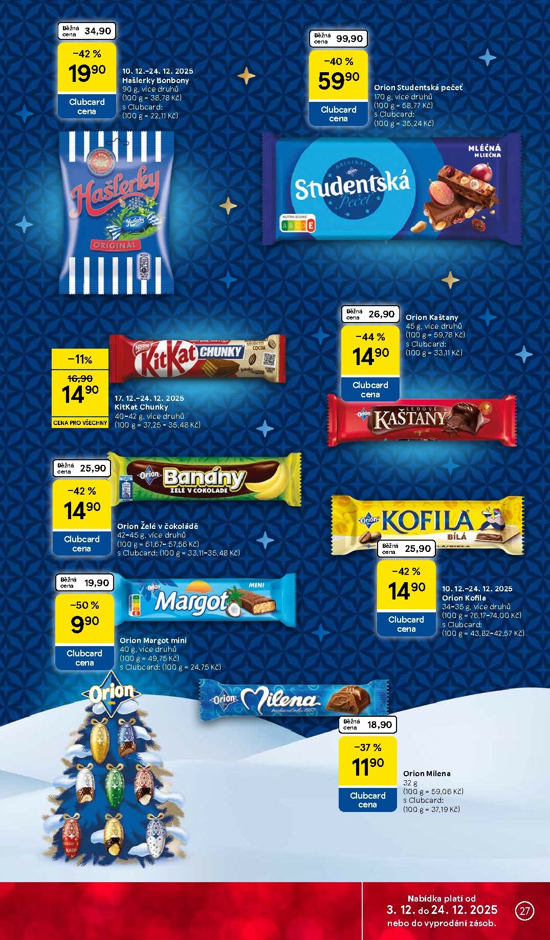 tesco - Aktuální leták Tesco od 17.12. do 24.12. - page: 27