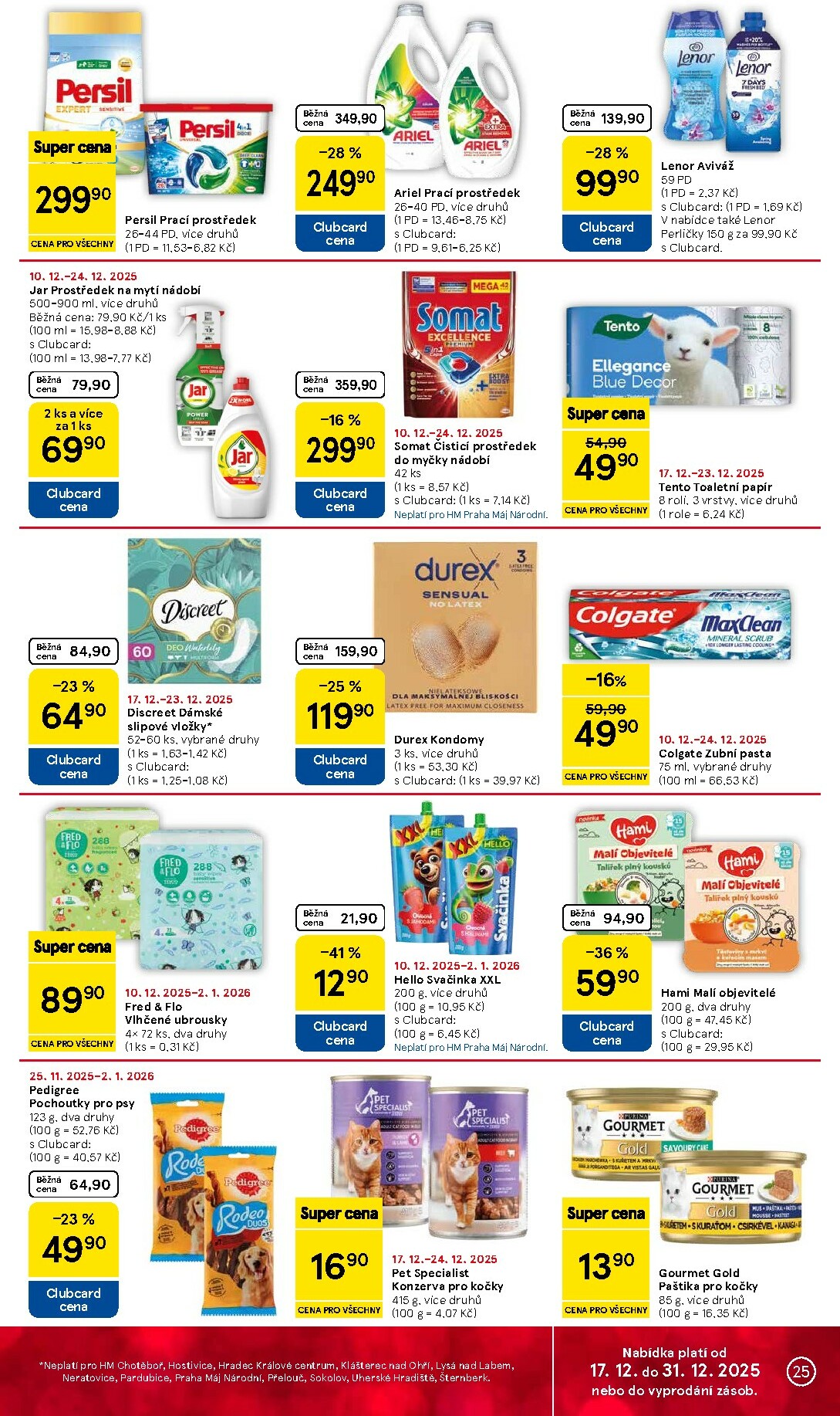 tesco - Aktuální leták Tesco od 17.12. do 24.12. - page: 25