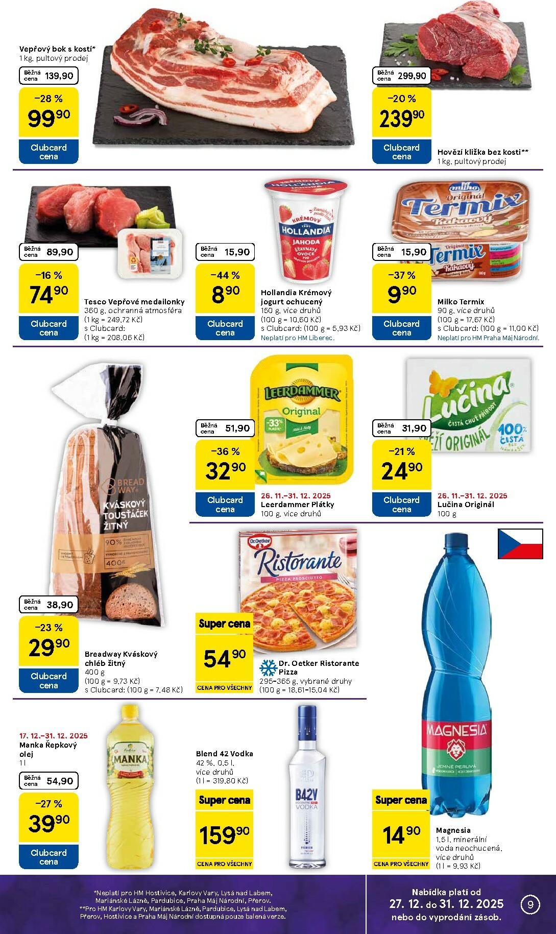 tesco - Aktuální leták Tesco od 27.12. do 31.12. - page: 9