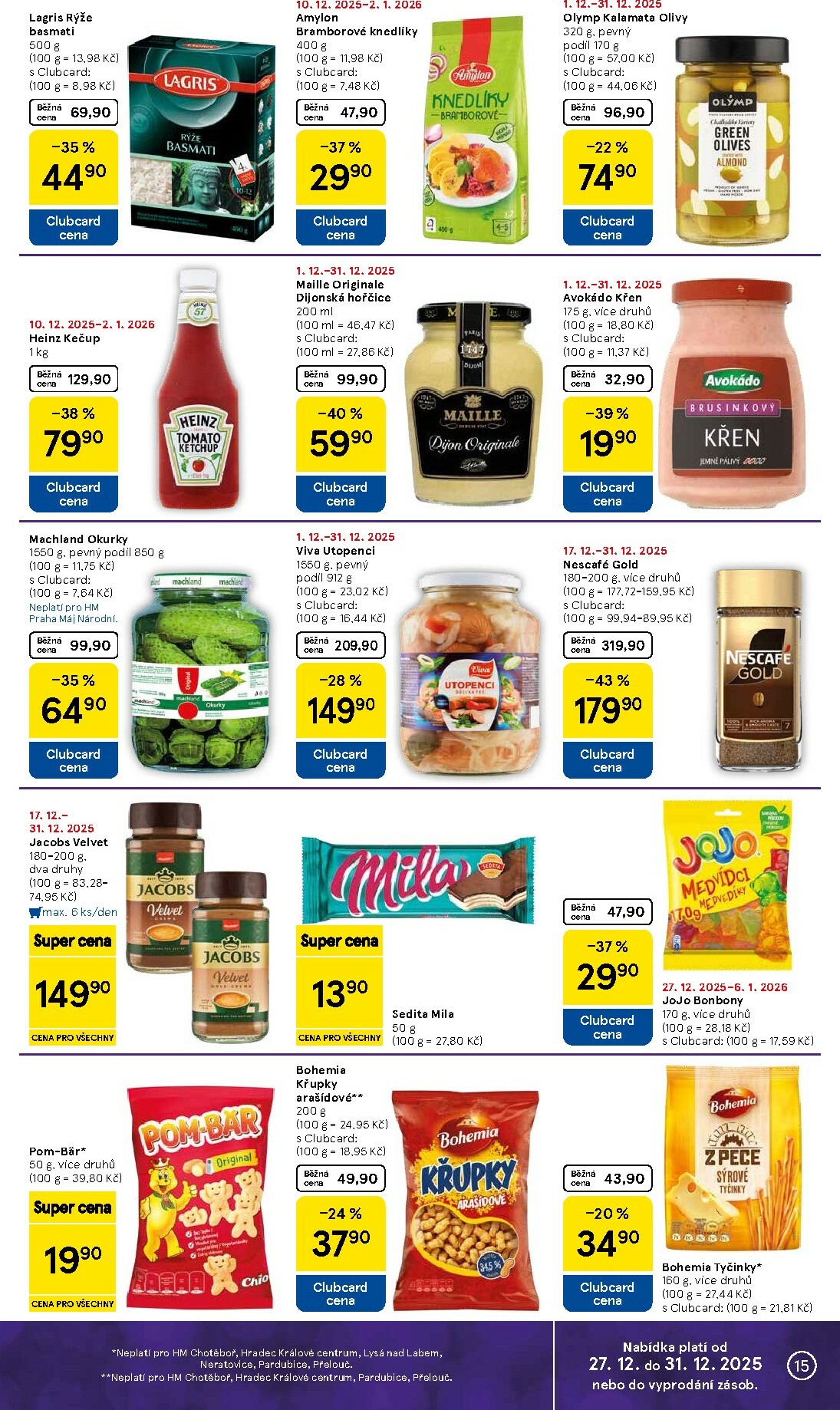 tesco - Aktuální leták Tesco od 27.12. do 31.12. - page: 15