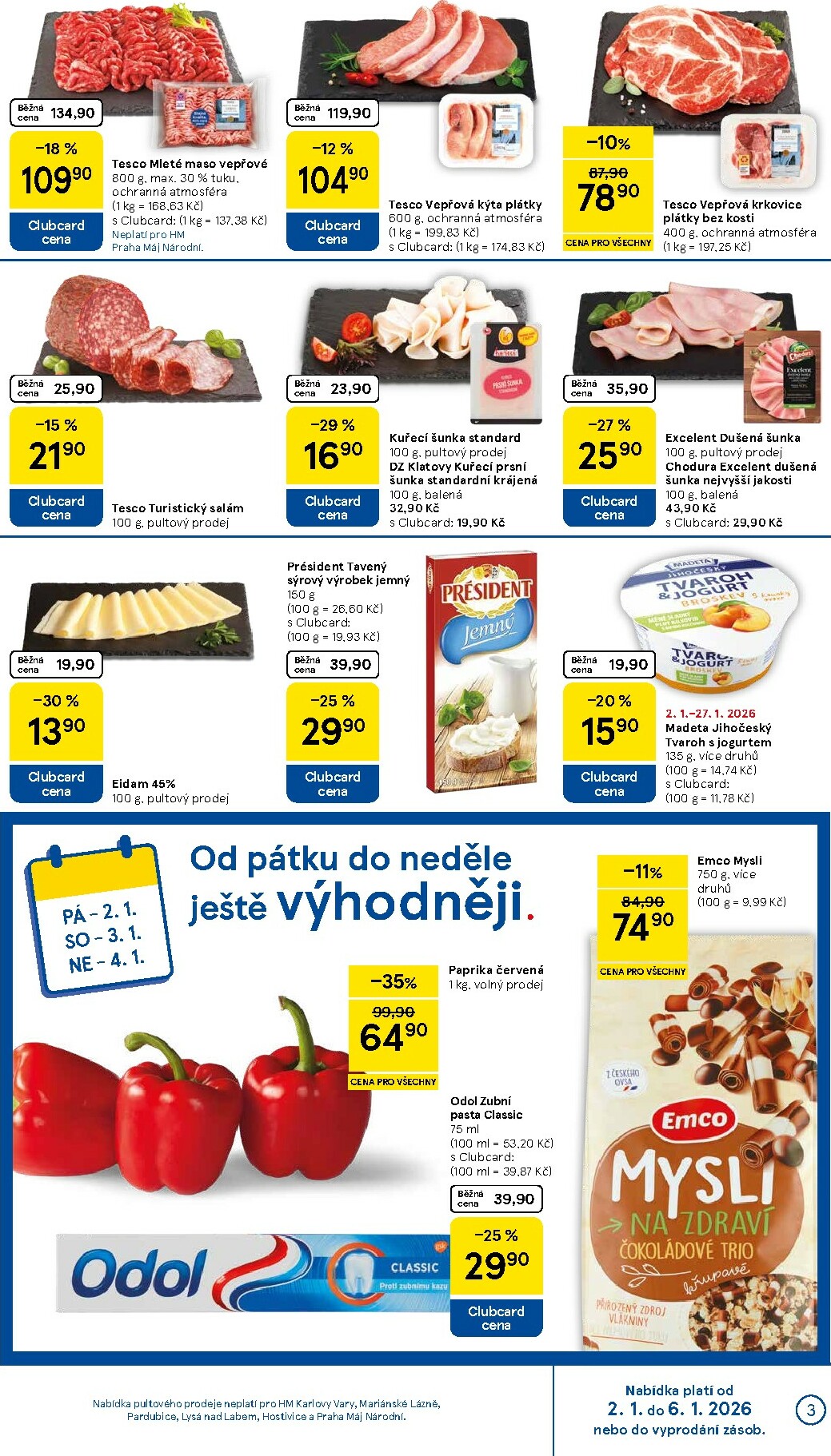tesco - Aktuální leták Tesco od 02.01. do 06.01. - page: 3
