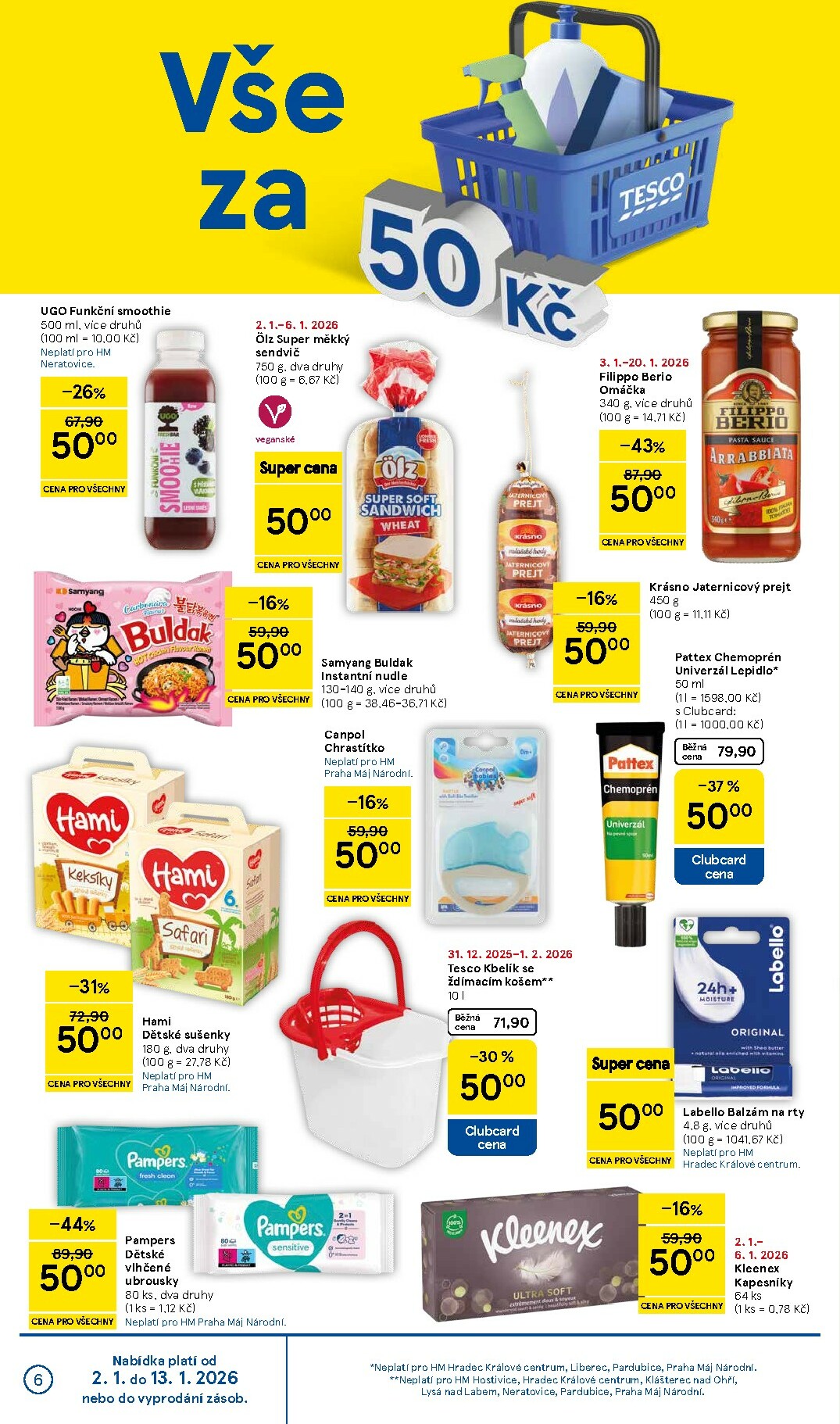 tesco - Aktuální leták Tesco od 02.01. do 06.01. - page: 6