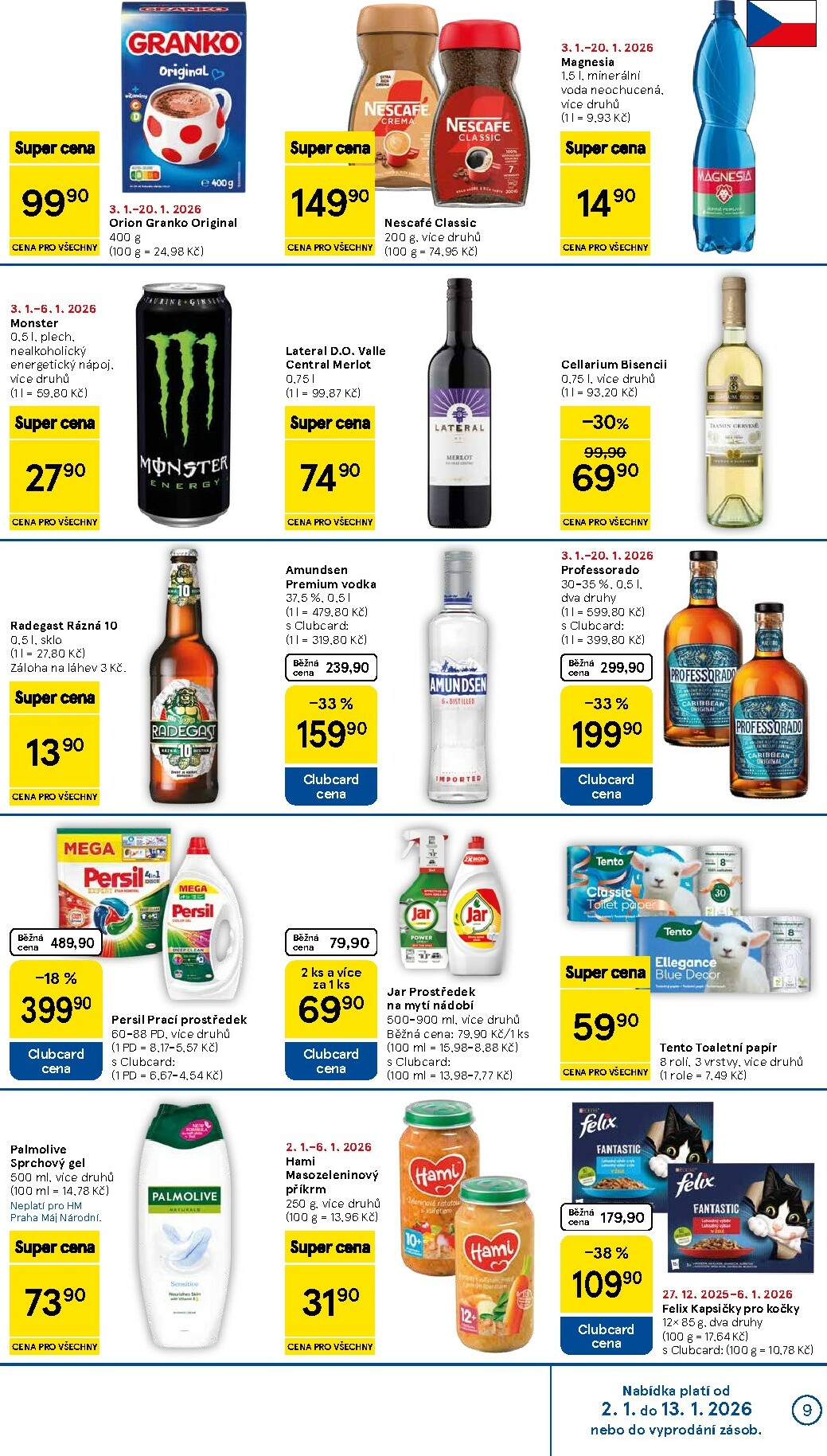 tesco - Aktuální leták Tesco od 02.01. do 06.01. - page: 9