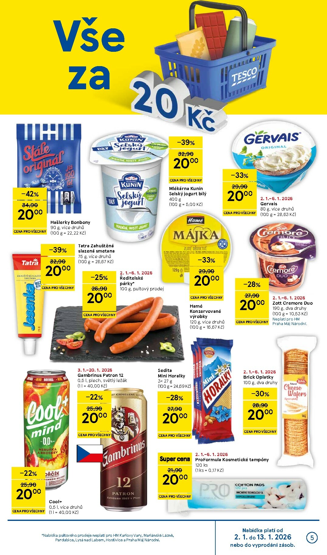 tesco - Aktuální leták Tesco od 02.01. do 06.01. - page: 5