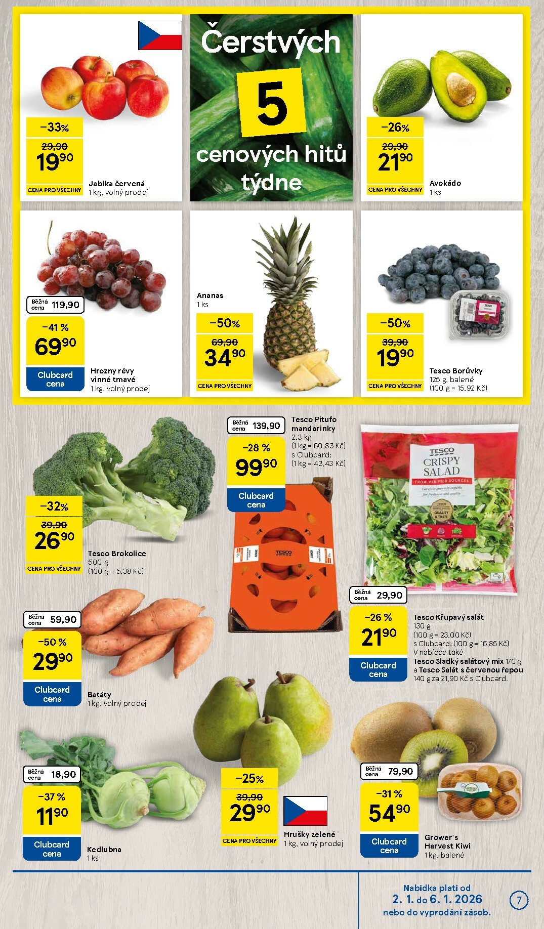 tesco - Aktuální leták Tesco od 02.01. do 06.01. - page: 7