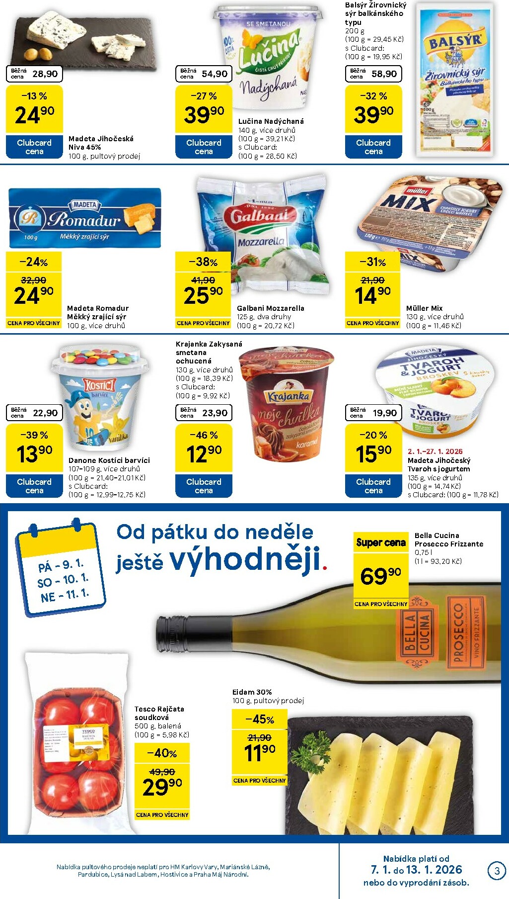 tesco - Aktuální leták Tesco od 07.01. do 13.01. - page: 3