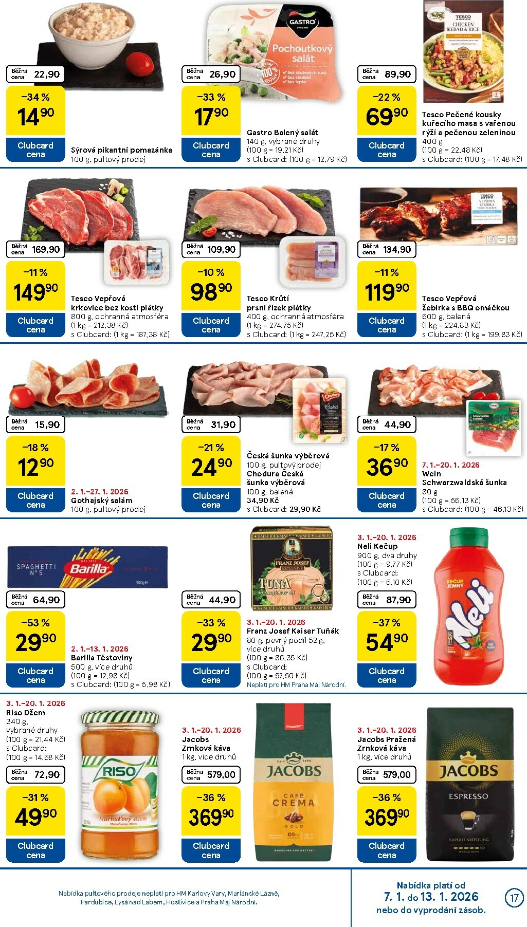 tesco - Aktuální leták Tesco od 07.01. do 13.01. - page: 17