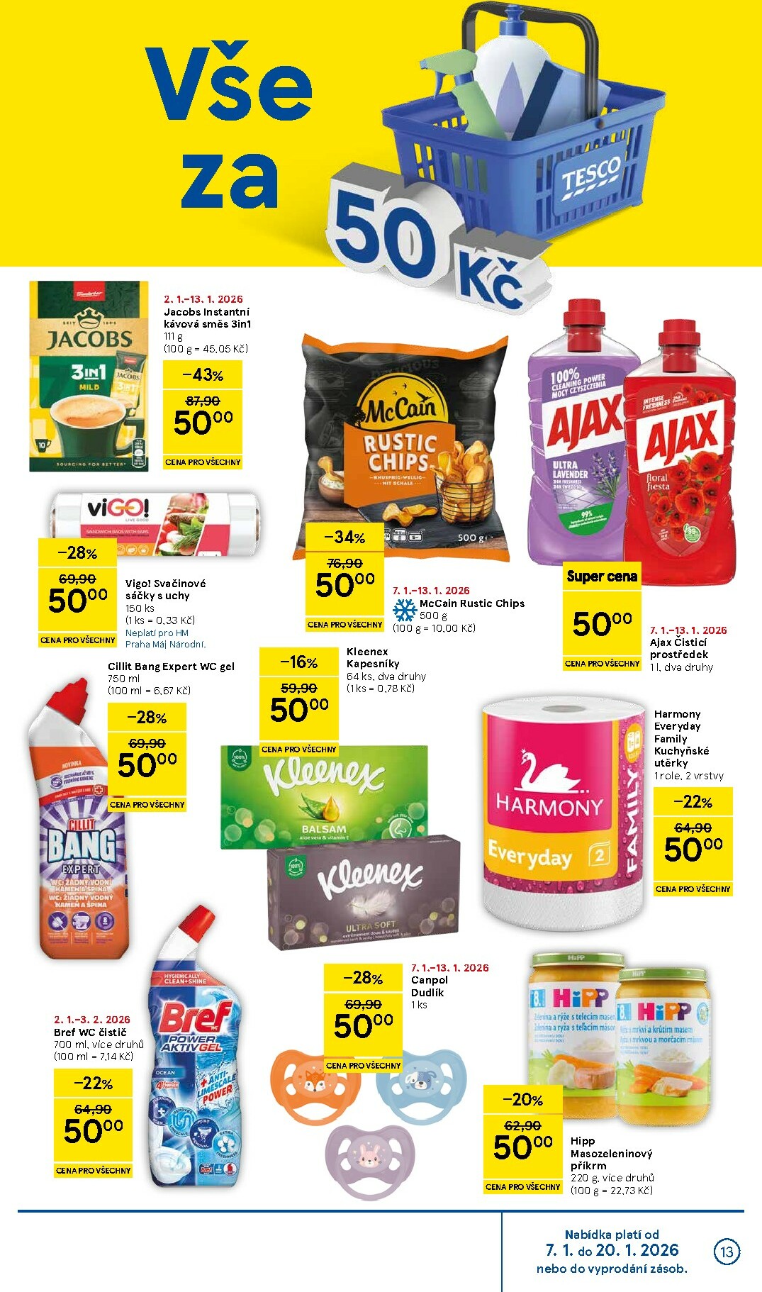 tesco - Aktuální leták Tesco od 07.01. do 13.01. - page: 13
