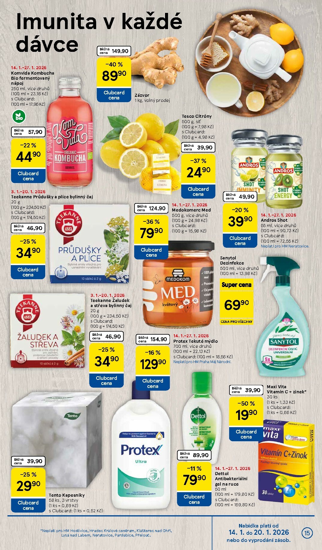 tesco - Aktuální leták Tesco od 14.01. do 20.01. - page: 15