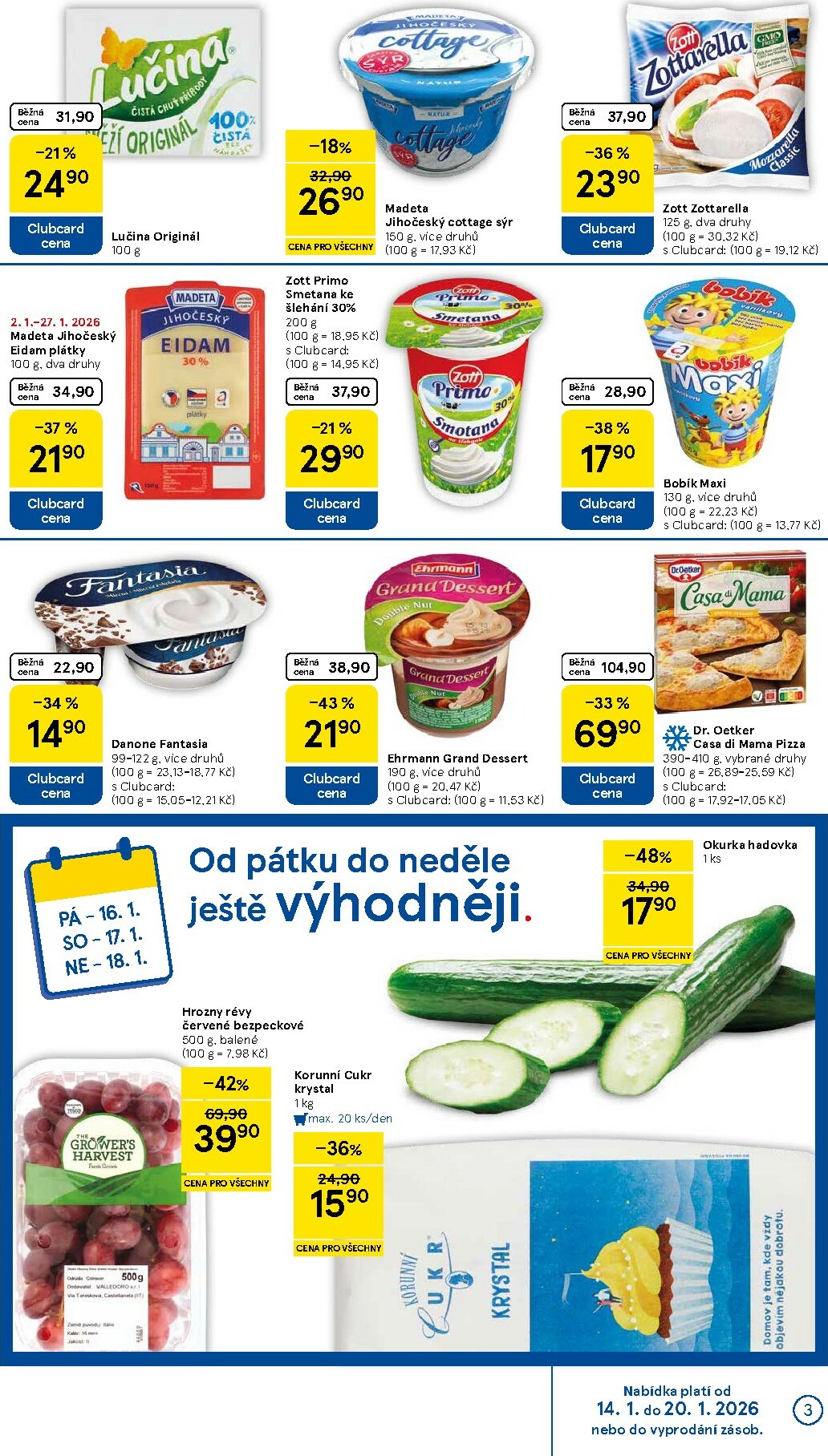 tesco - Aktuální leták Tesco od 14.01. do 20.01. - page: 3