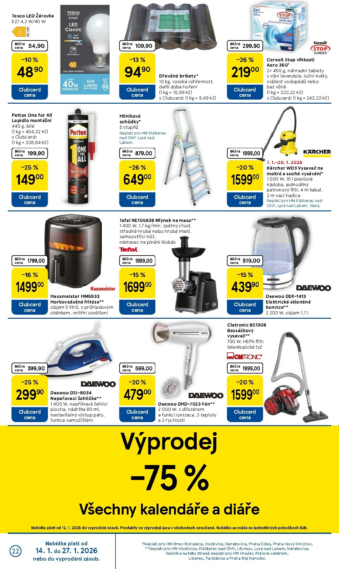 tesco - Aktuální leták Tesco od 14.01. do 20.01. - page: 22