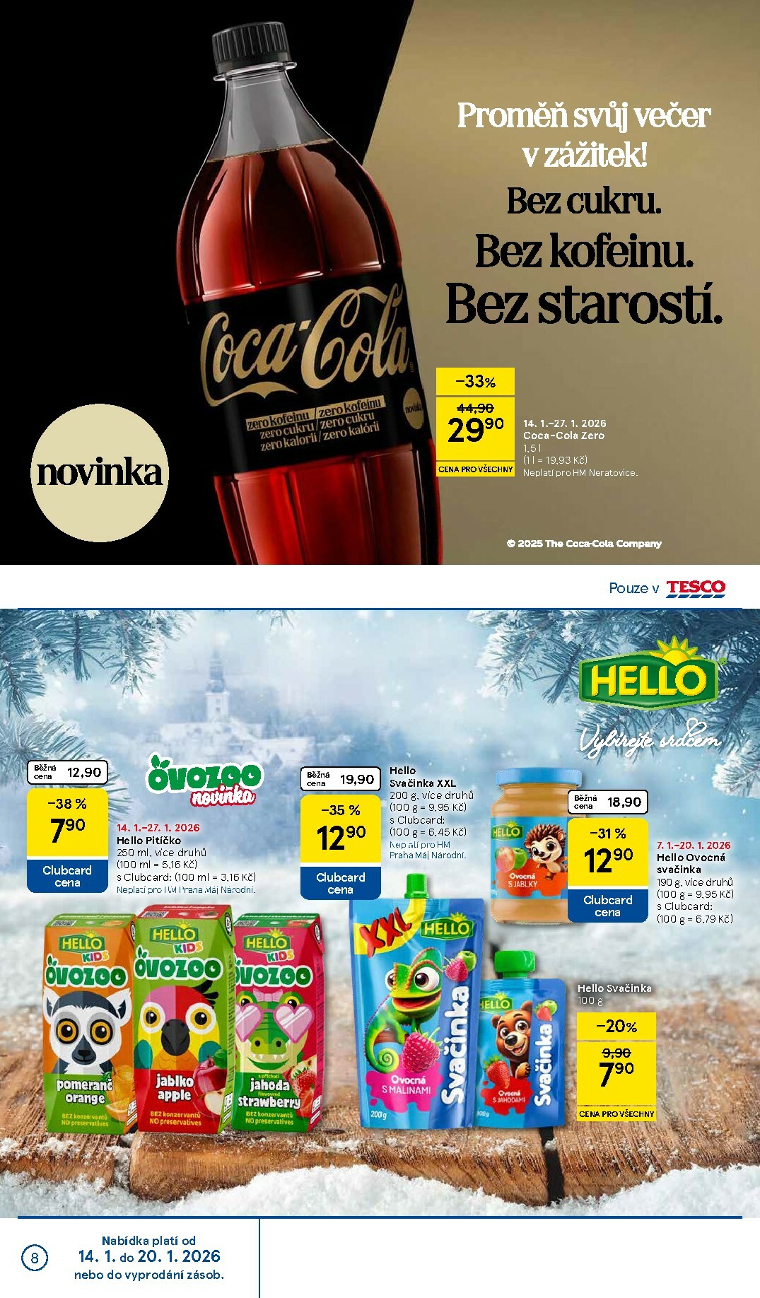 tesco - Aktuální leták Tesco od 14.01. do 20.01. - page: 8