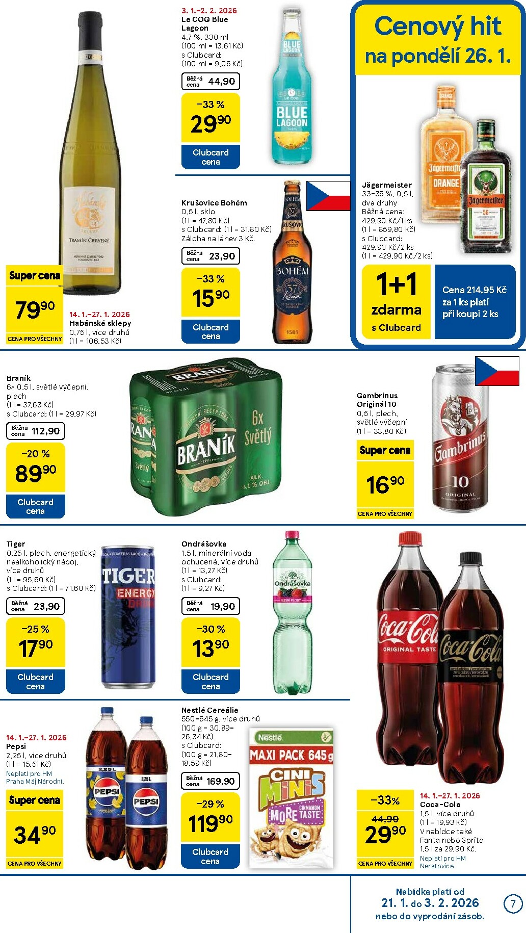 tesco - Aktuální leták Tesco od 21.01. do 27.01. - page: 7