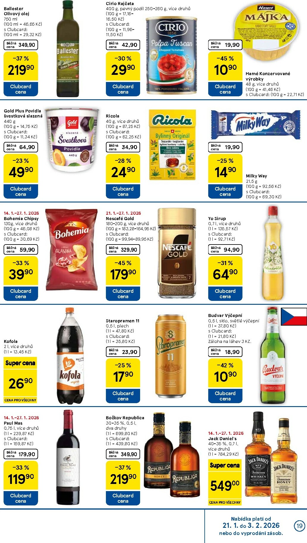 tesco - Aktuální leták Tesco od 21.01. do 27.01. - page: 19