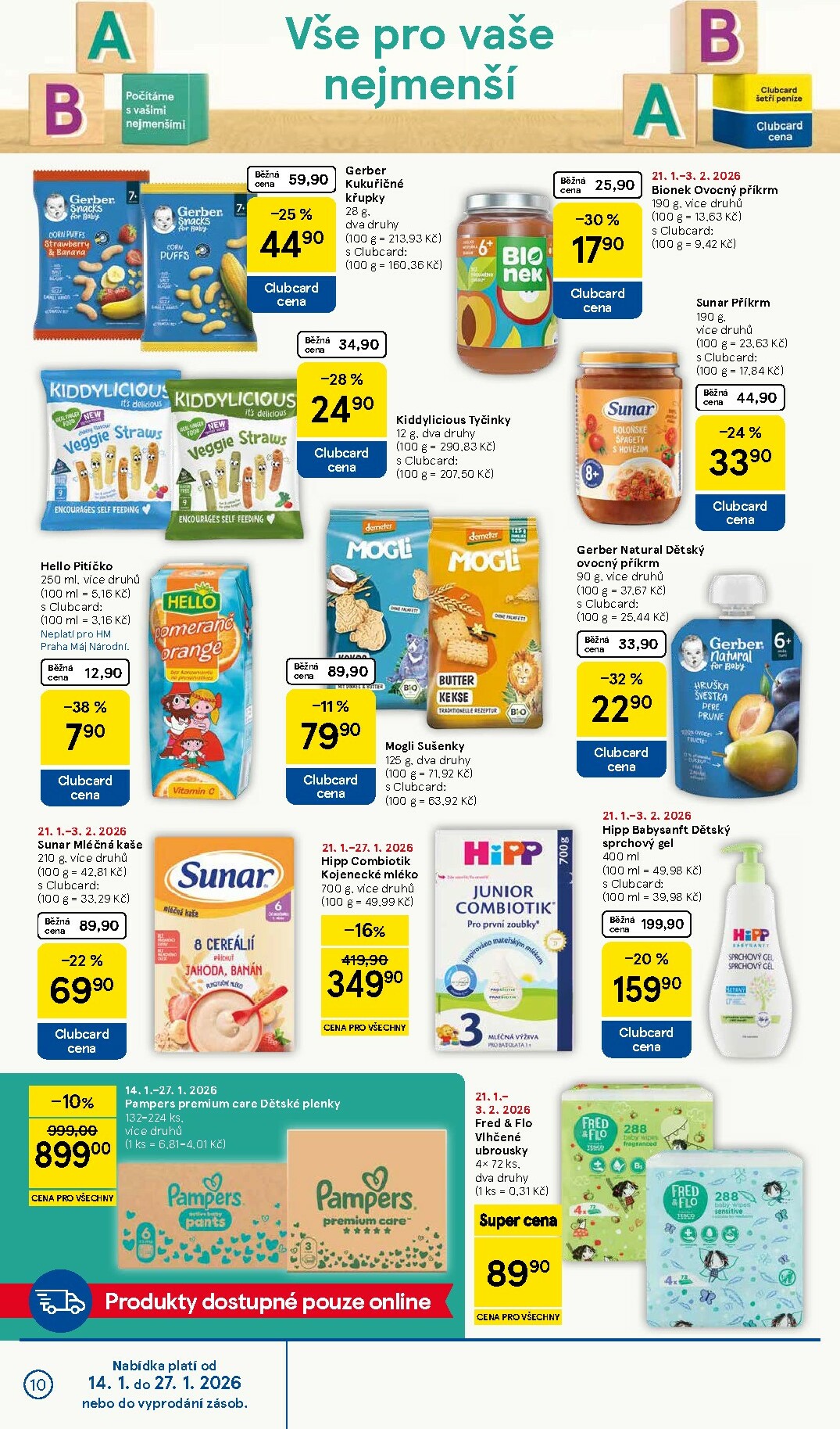 tesco - Aktuální leták Tesco od 21.01. do 27.01. - page: 10