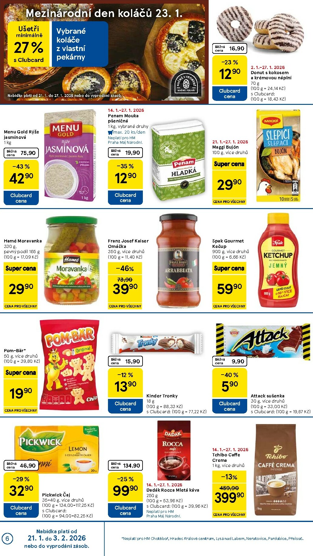 tesco - Aktuální leták Tesco od 21.01. do 27.01. - page: 6