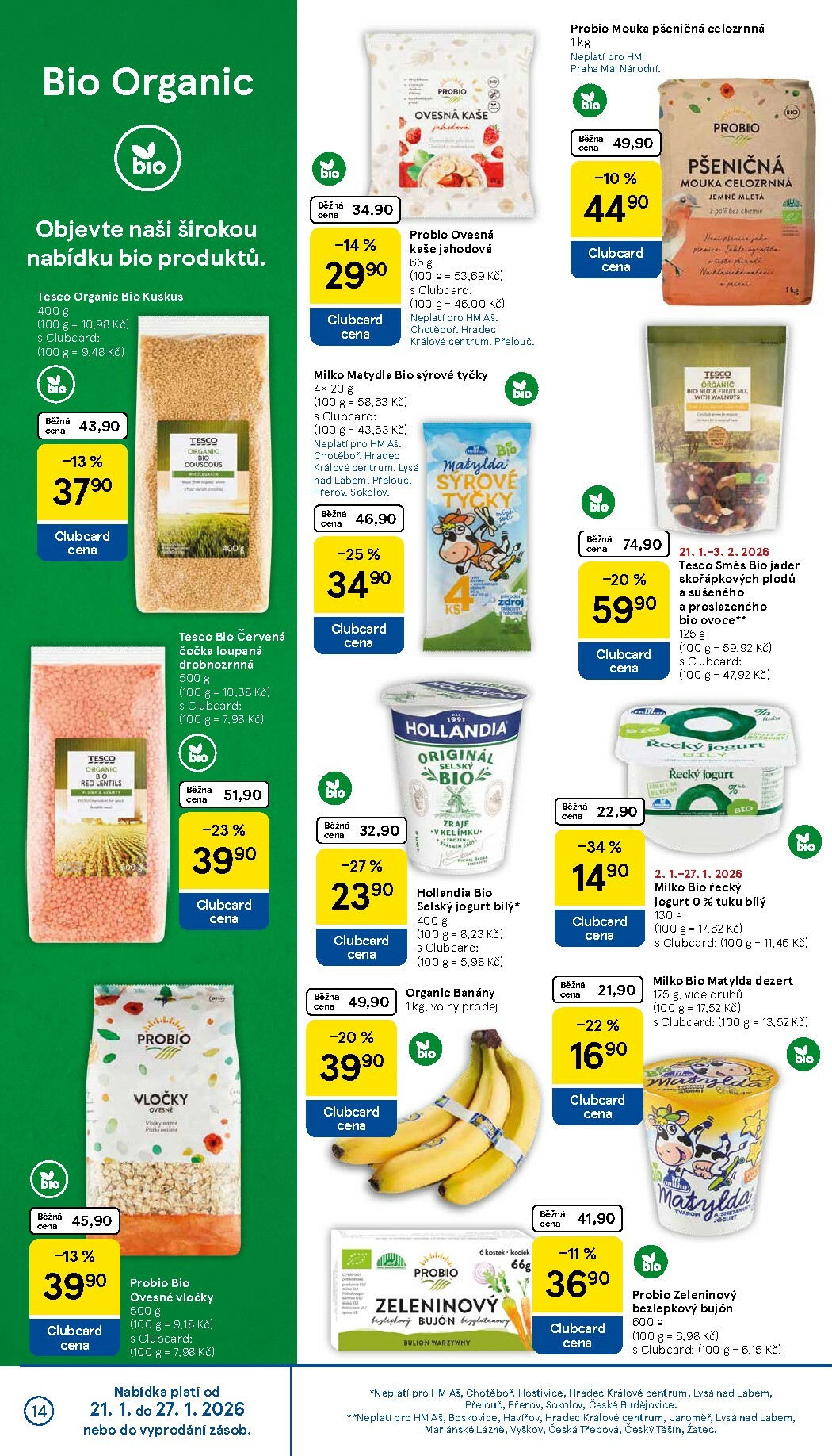 tesco - Aktuální leták Tesco od 21.01. do 27.01. - page: 14