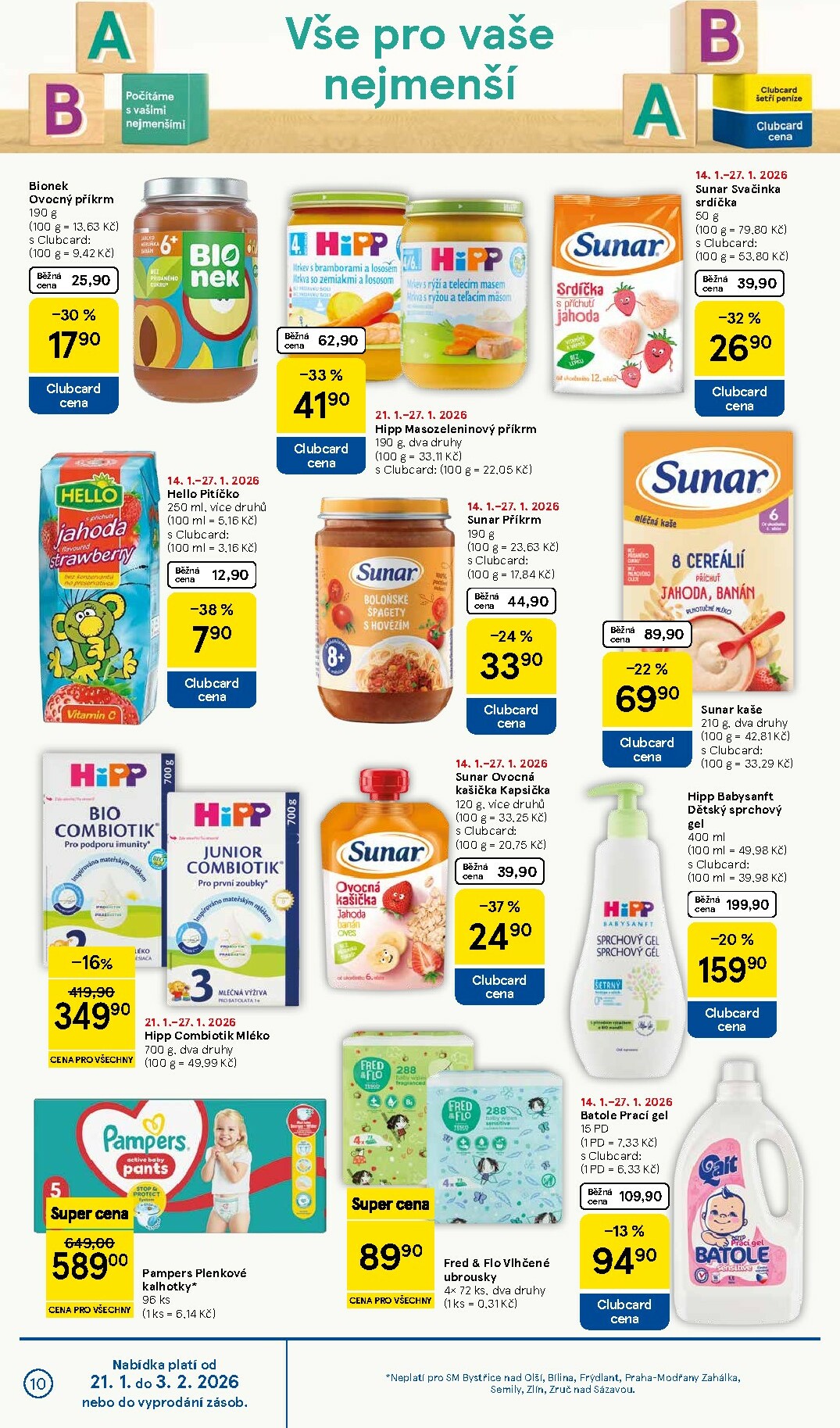 tesco - Aktuální leták Tesco supermarket od 21.01. do 27.01. - page: 10