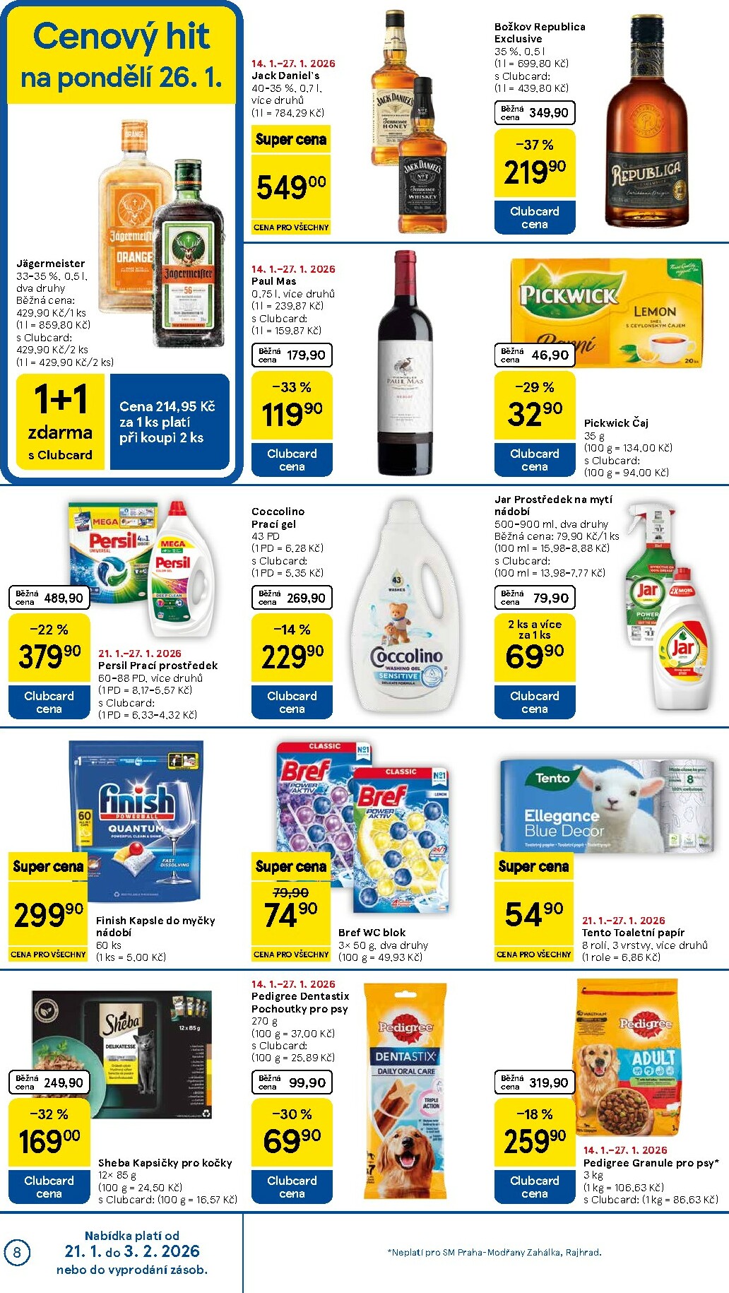 tesco - Aktuální leták Tesco supermarket od 21.01. do 27.01. - page: 8