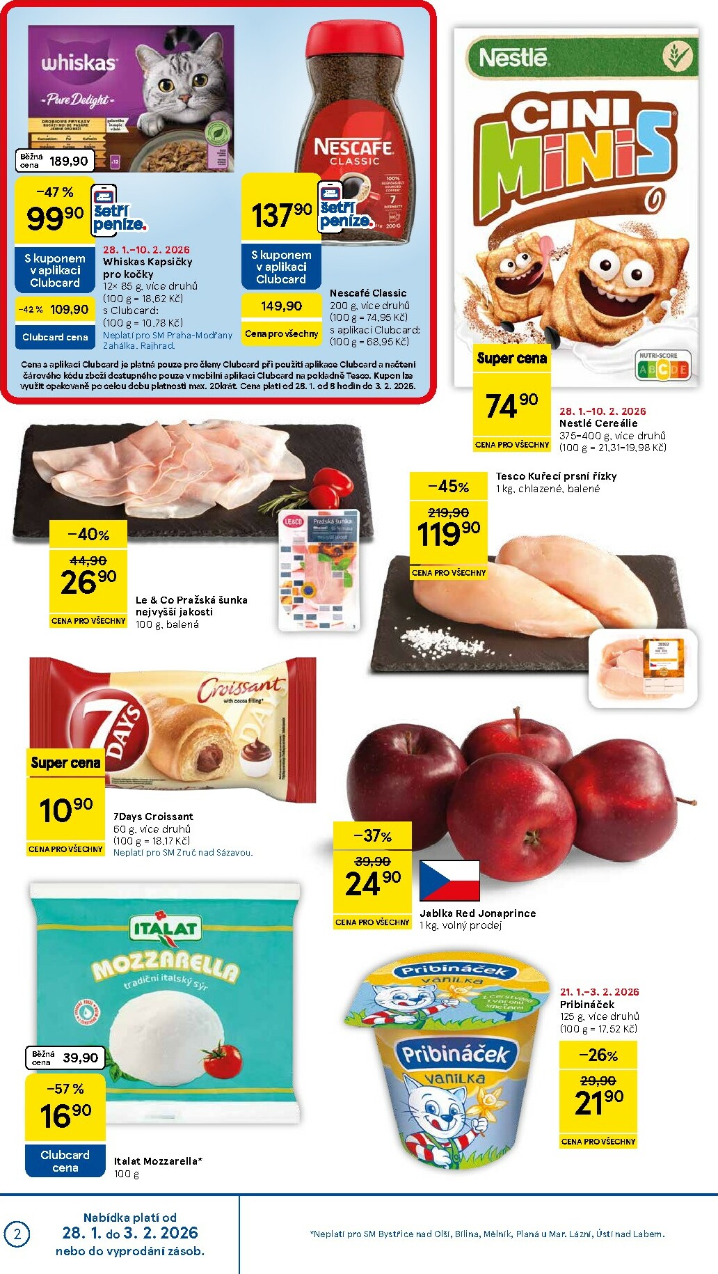 tesco - Tesco supermarket leták platný od 28.01. do 03.02. - page: 2