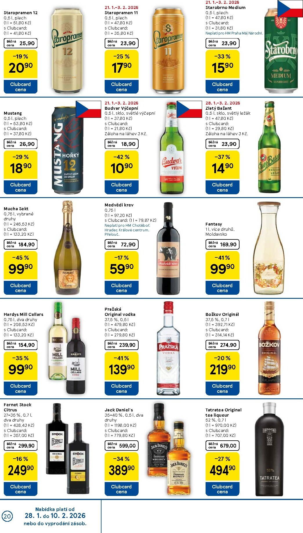 tesco - Tesco leták platný od 28.01. do 03.02. - page: 20