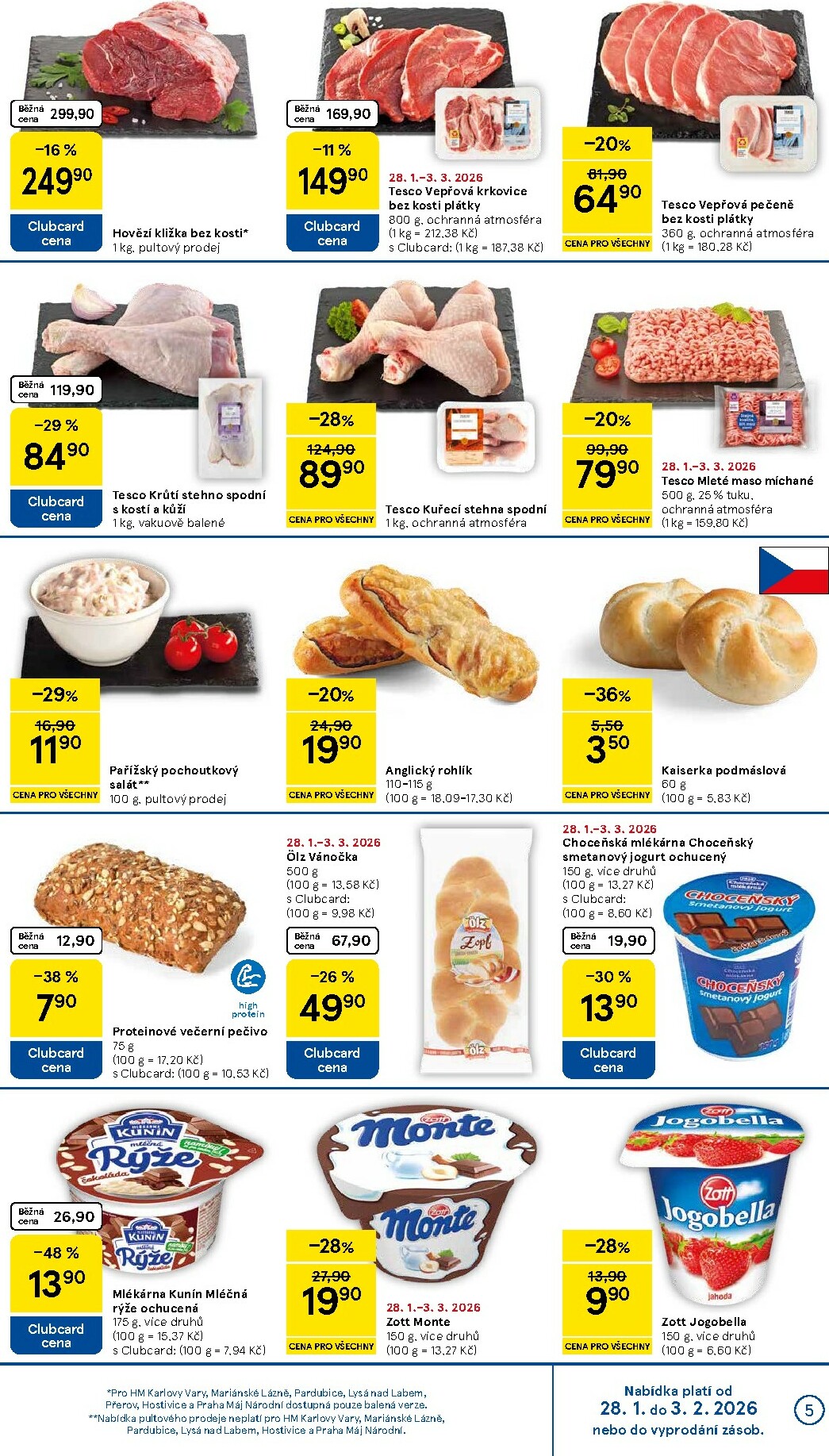 tesco - Tesco leták platný od 28.01. do 03.02. - page: 5