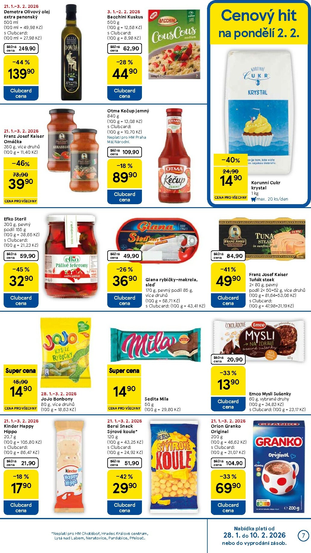 tesco - Tesco leták platný od 28.01. do 03.02. - page: 7