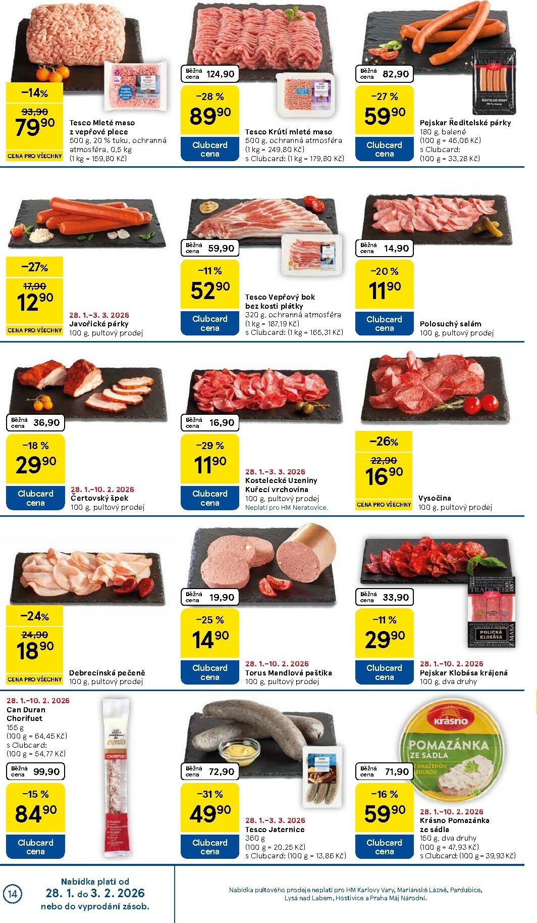 tesco - Tesco leták platný od 28.01. do 03.02. - page: 14