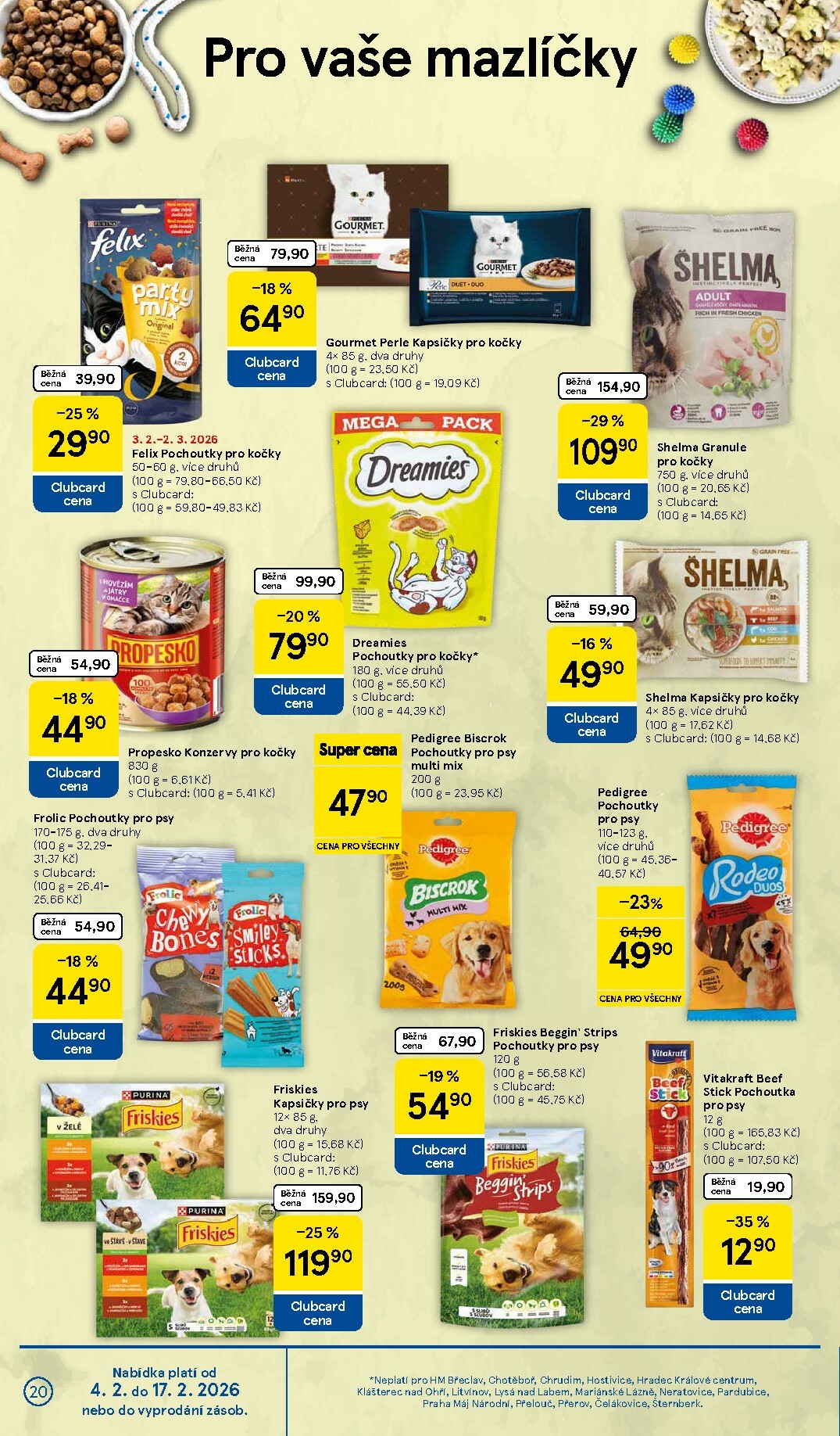 tesco - Tesco leták platný od středy 04.02.2026 do úterý 10.02.2026 - page: 20