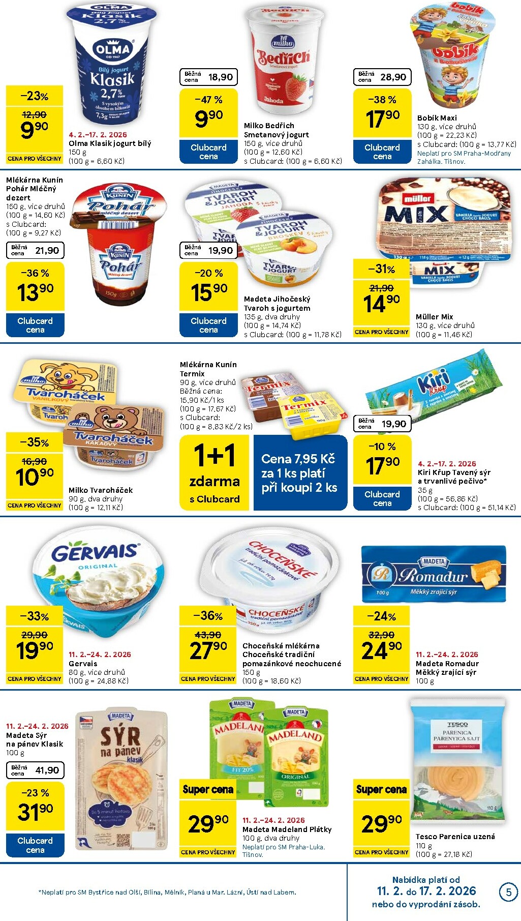 tesco - Tesco supermarket leták platný od středy 11.02.2026 do úterý 17.02.2026 - page: 5