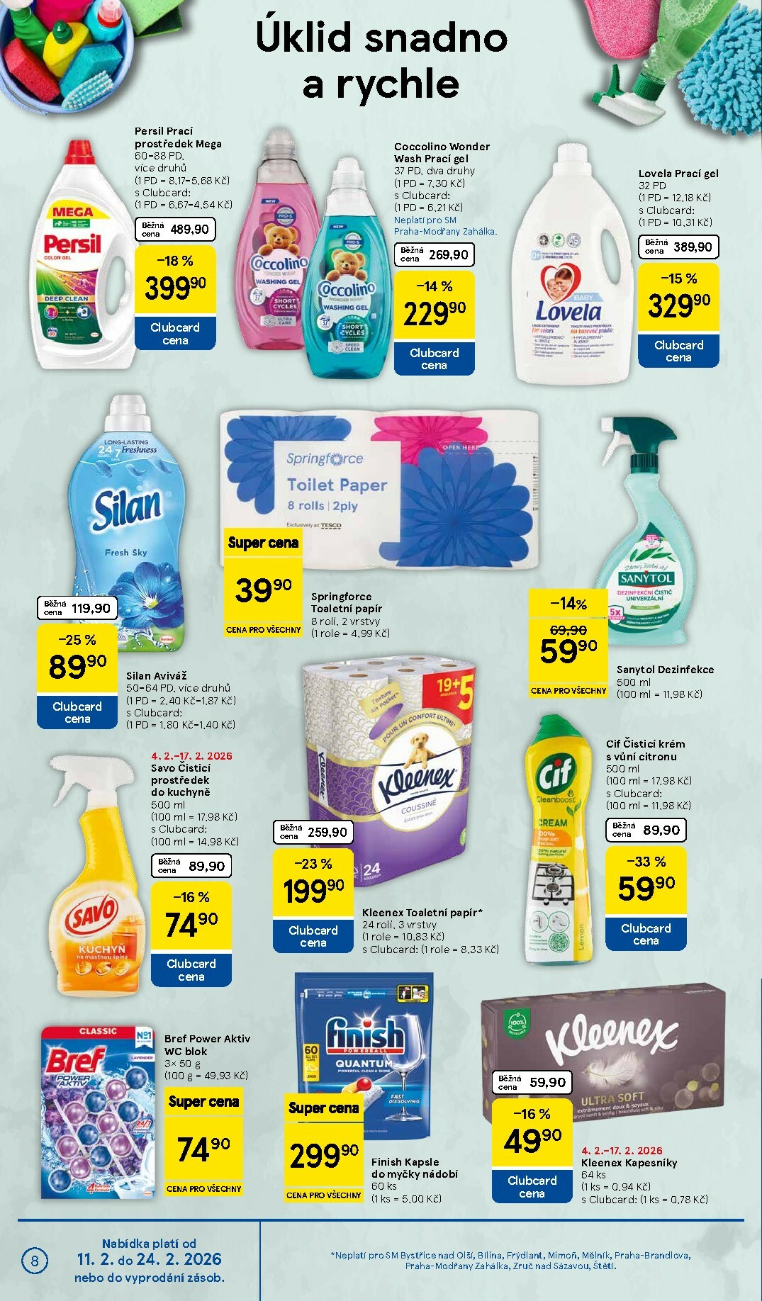 tesco - Tesco supermarket leták platný od středy 11.02.2026 do úterý 17.02.2026 - page: 8
