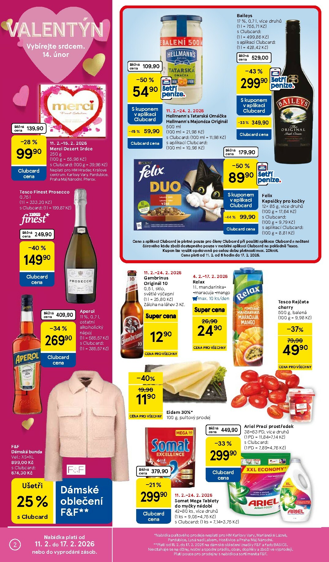 tesco - Tesco leták platný od středy 11.02.2026 do úterý 17.02.2026 - page: 2