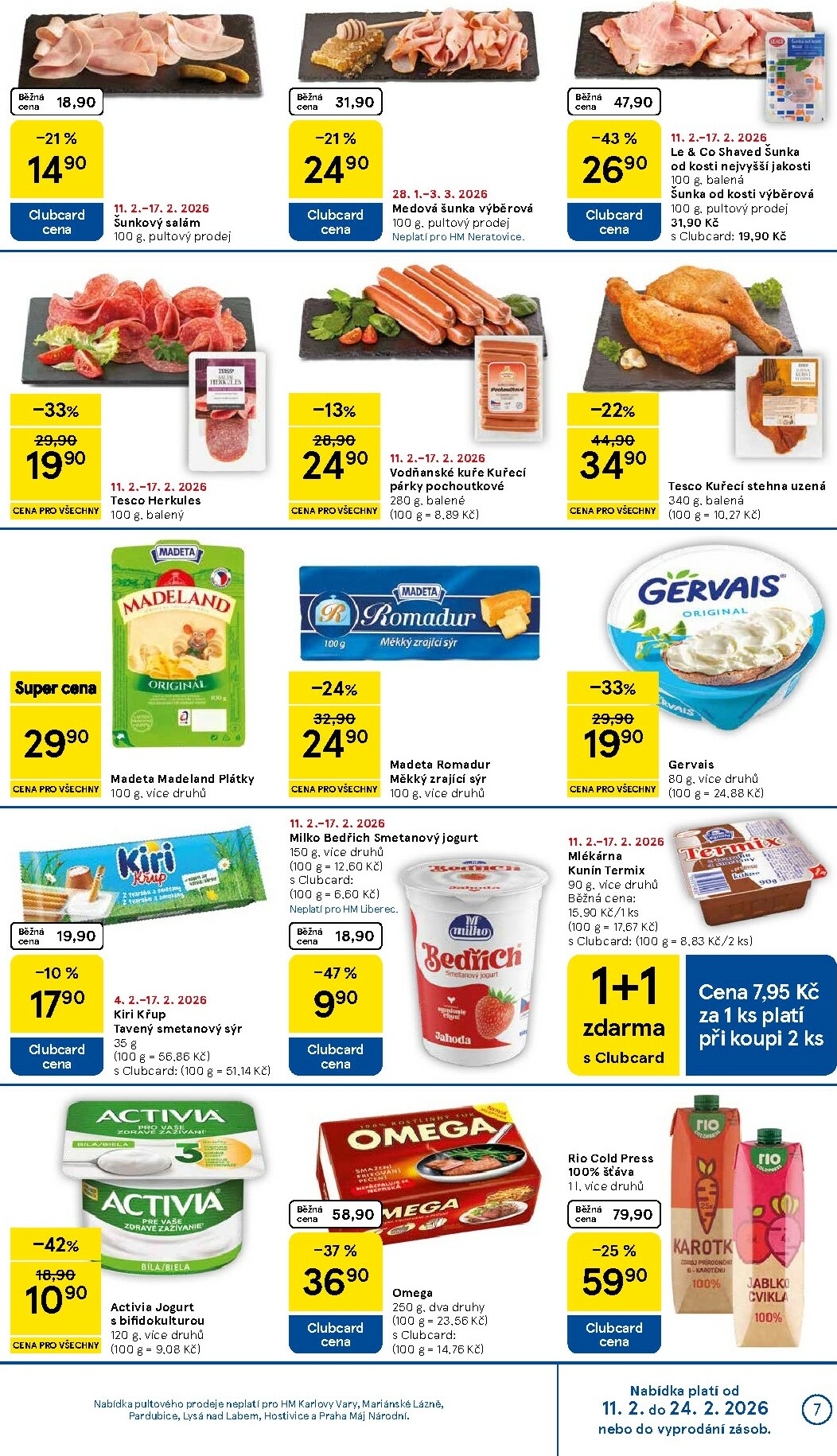 tesco - Tesco leták platný od středy 11.02.2026 do úterý 17.02.2026 - page: 7