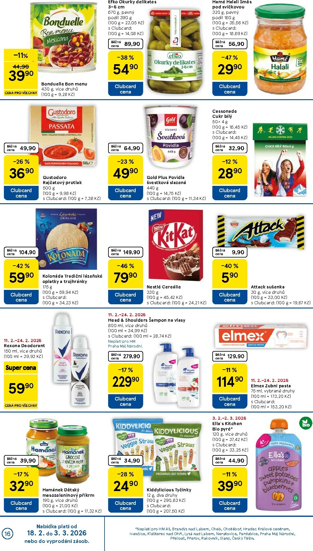 tesco - Tesco leták platný od středy 18.02.2026 do úterý 24.02.2026 - page: 16
