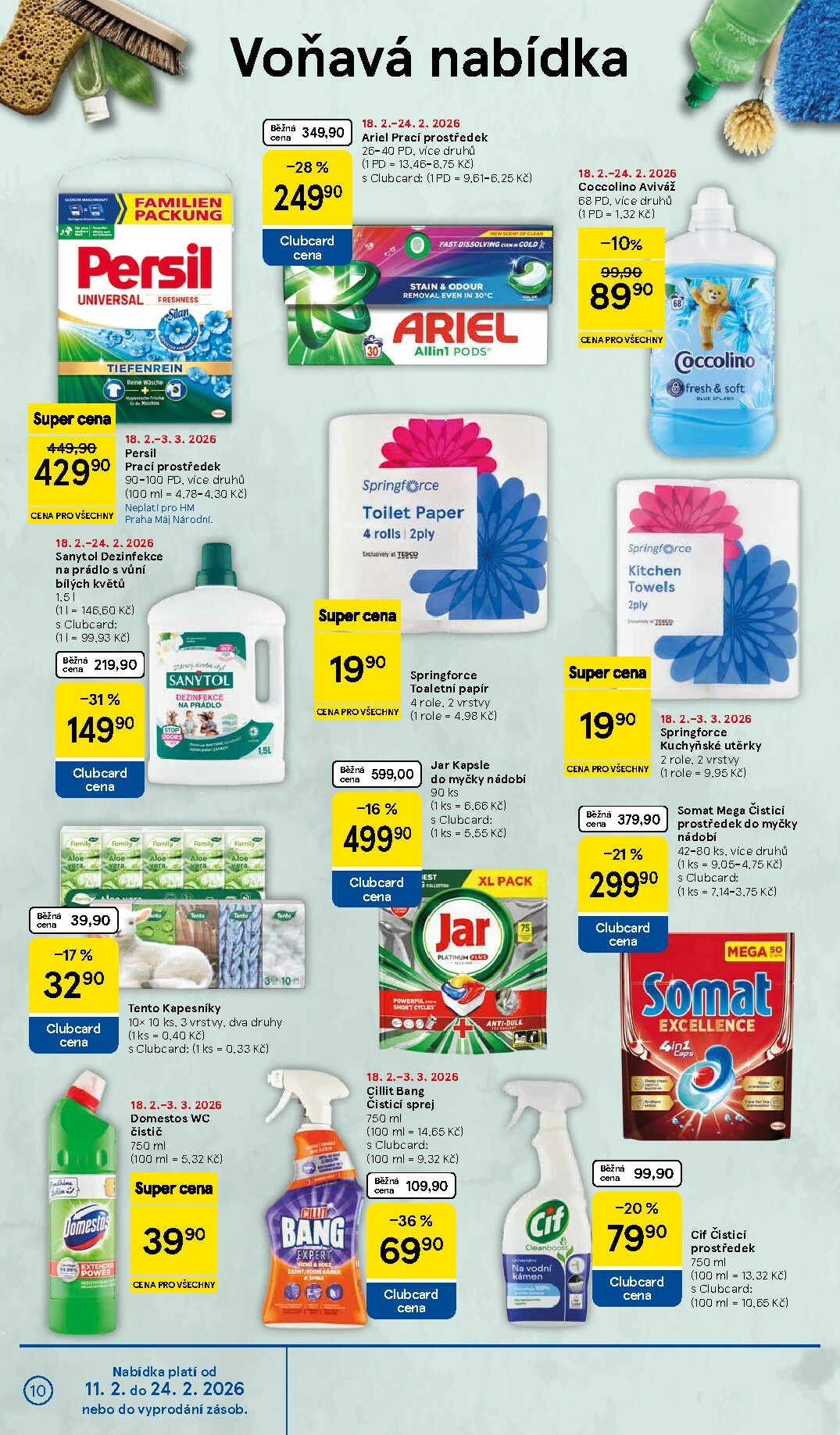 tesco - Tesco leták platný od středy 18.02.2026 do úterý 24.02.2026 - page: 10