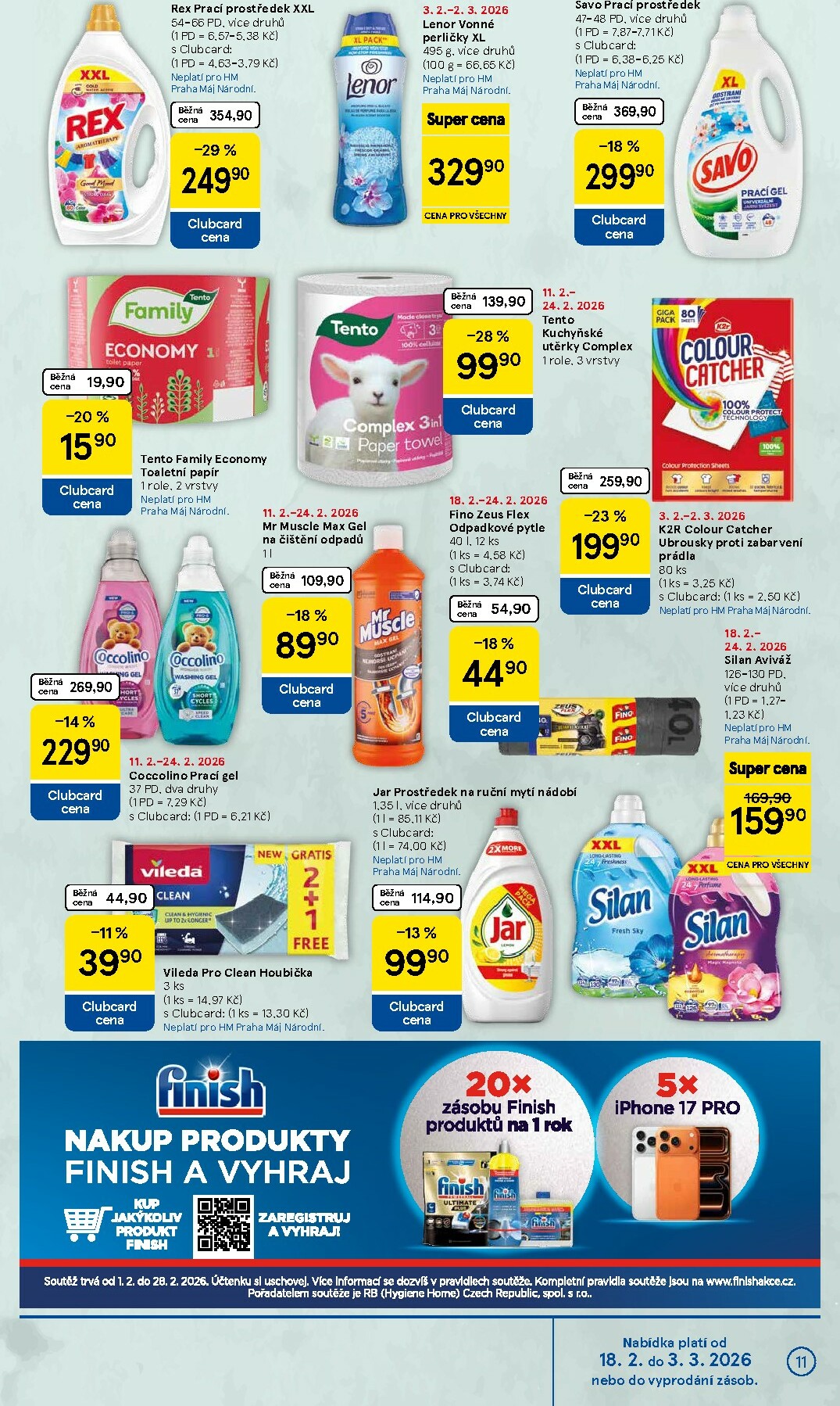 tesco - Tesco leták platný od středy 18.02.2026 do úterý 24.02.2026 - page: 11