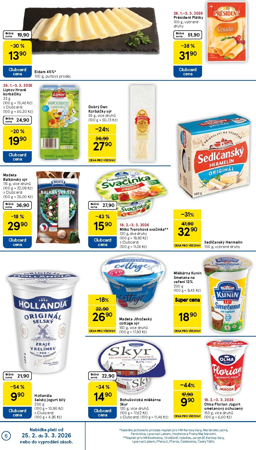 tesco - Tesco leták platný od středy 25.02.2026 do úterý 03.03.2026 - page: 6