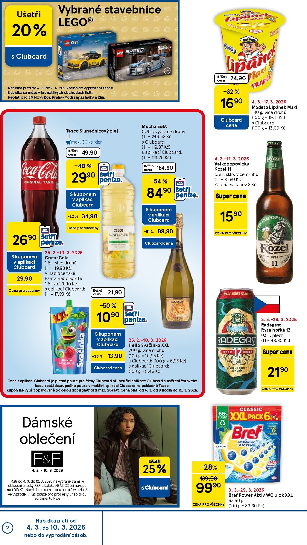 tesco - Tesco supermarket leták platný od středy 04.03.2026 do úterý 10.03.2026 - page: 2