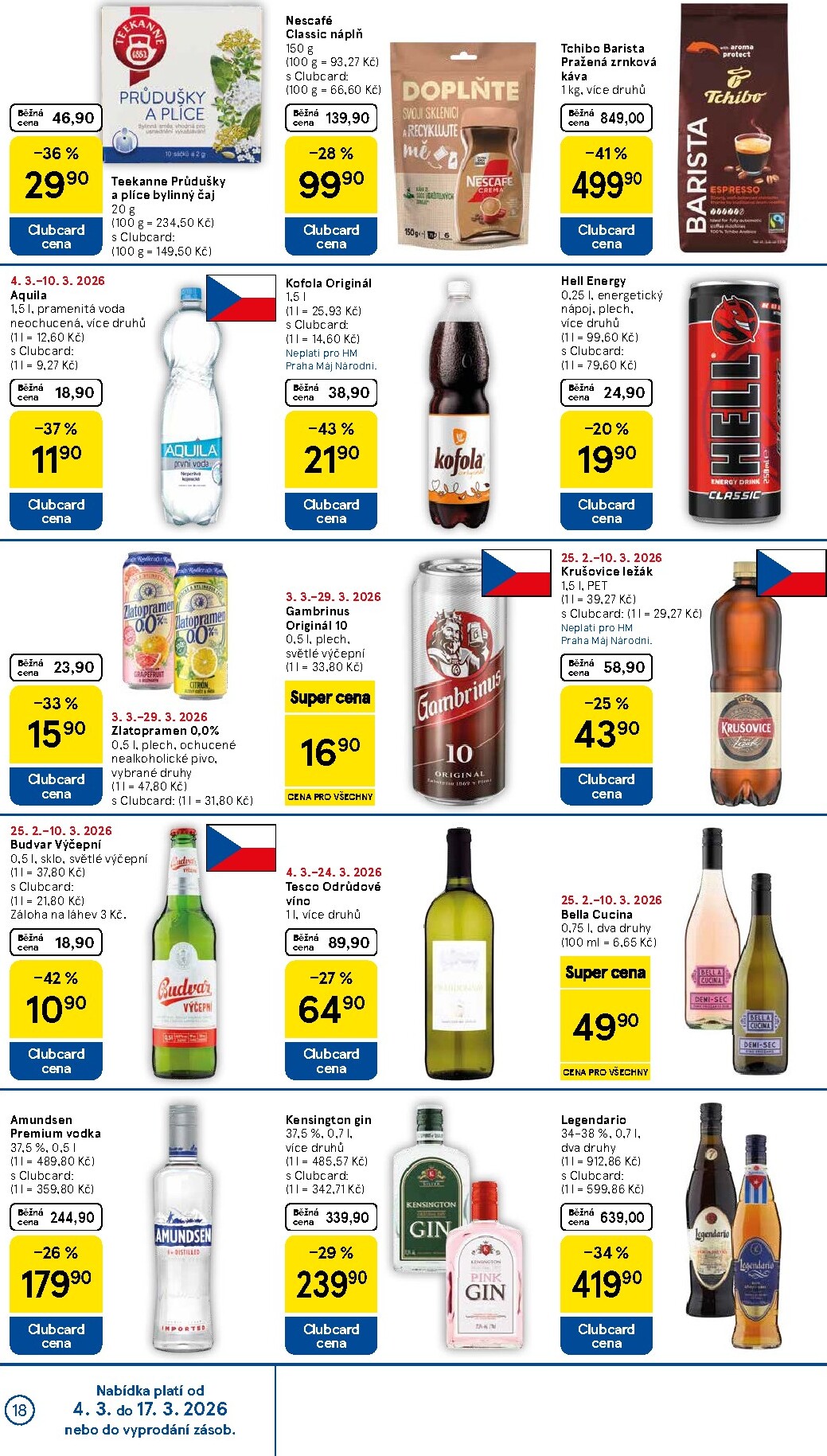 tesco - Tesco leták platný od středy 04.03.2026 do úterý 10.03.2026 - page: 18