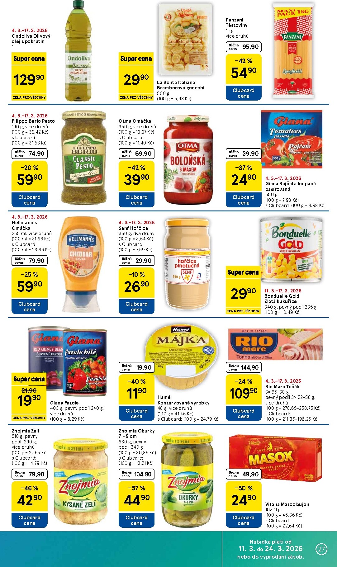 tesco - Tesco leták platný od středy 11.03.2026 do úterý 17.03.2026 - page: 27