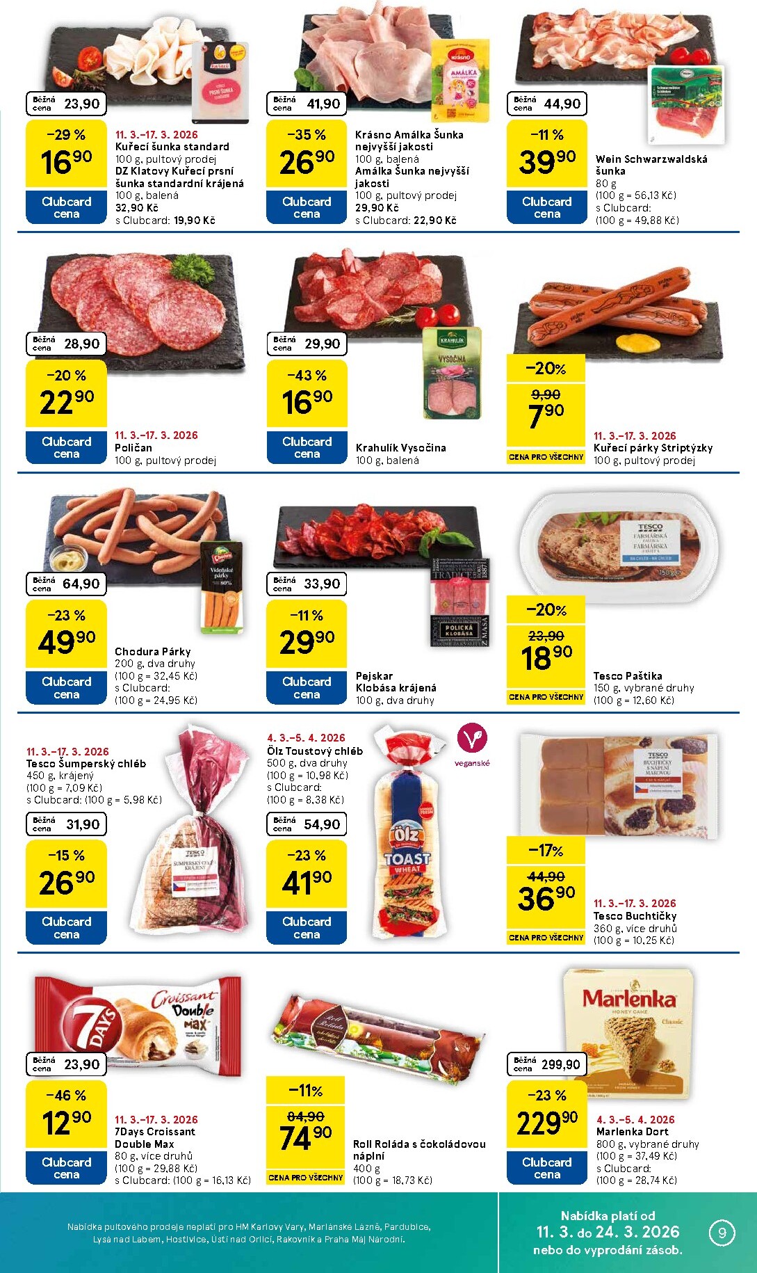 tesco - Tesco leták platný od středy 11.03.2026 do úterý 17.03.2026 - page: 9