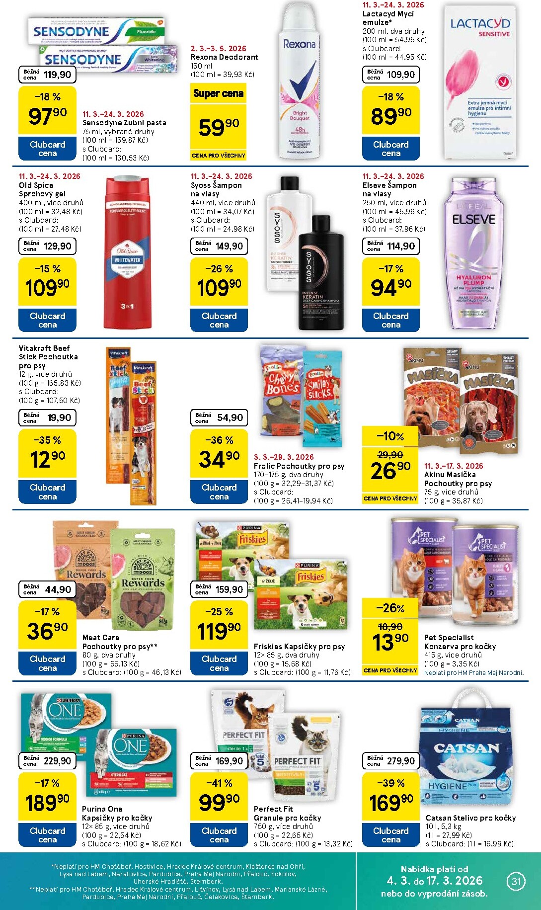 tesco - Tesco leták platný od středy 11.03.2026 do úterý 17.03.2026 - page: 31