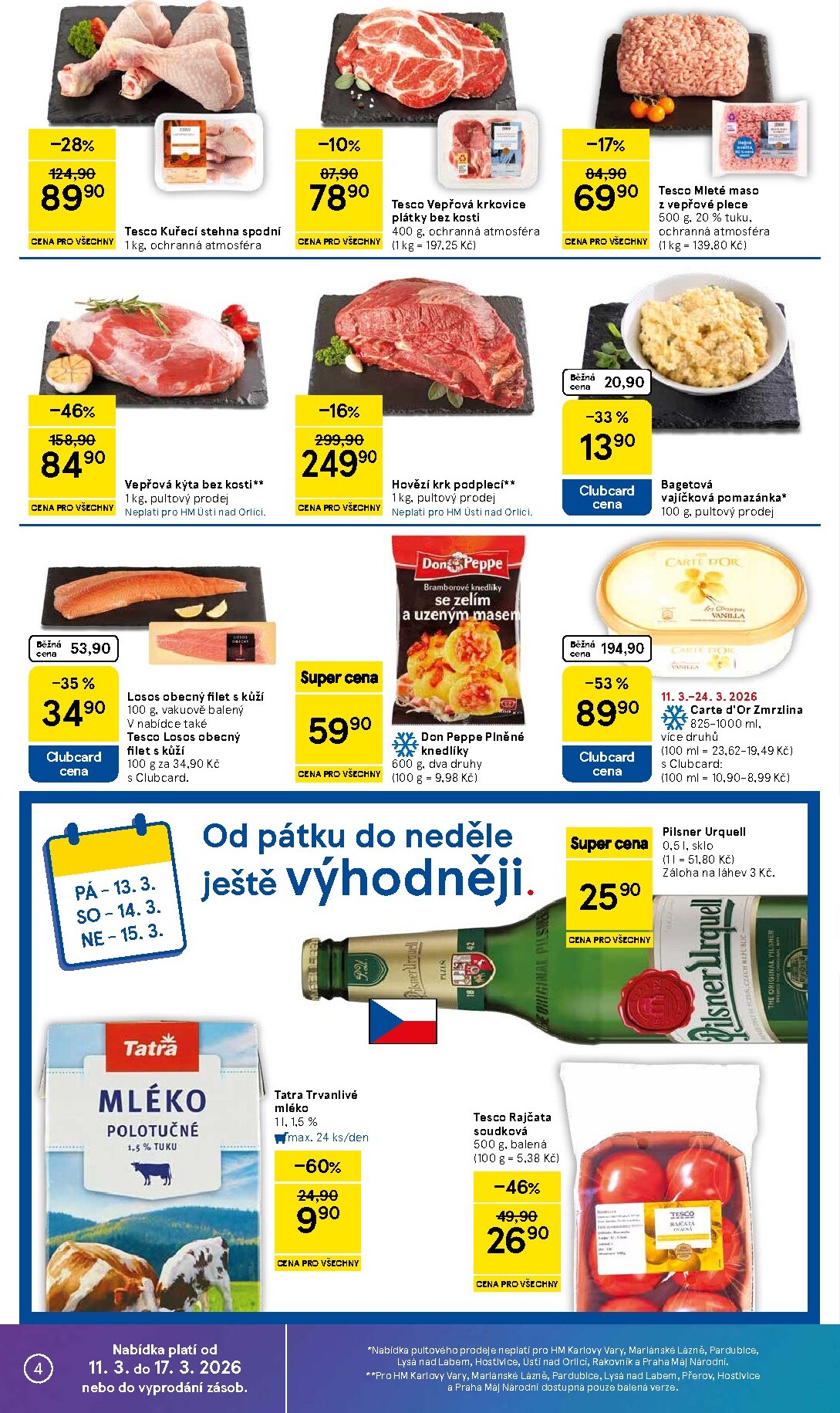 tesco - Tesco leták platný od středy 11.03.2026 do úterý 17.03.2026 - page: 4