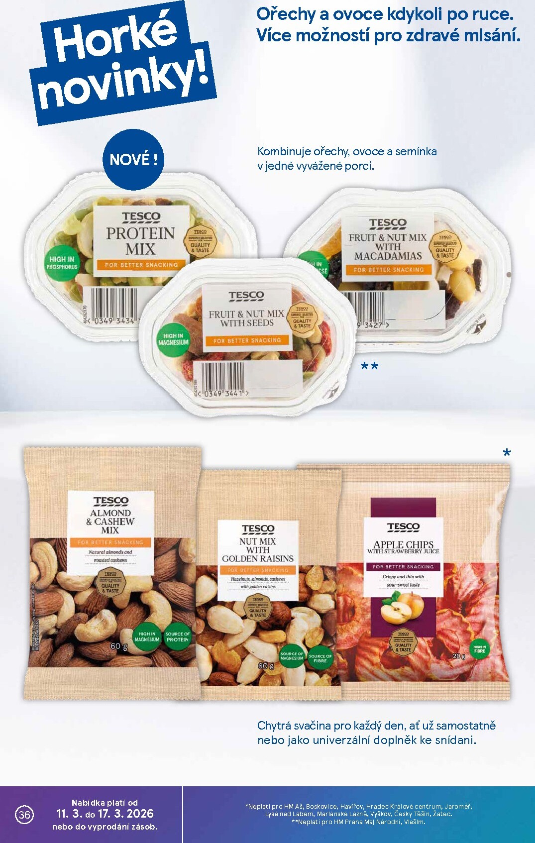 tesco - Tesco leták platný od středy 11.03.2026 do úterý 17.03.2026 - page: 36