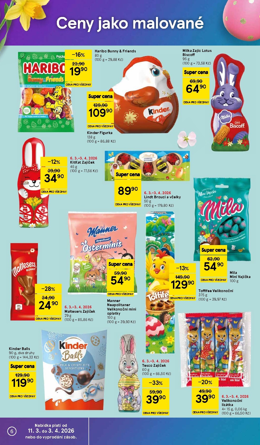 tesco - Tesco leták platný od středy 11.03.2026 do úterý 17.03.2026 - page: 6